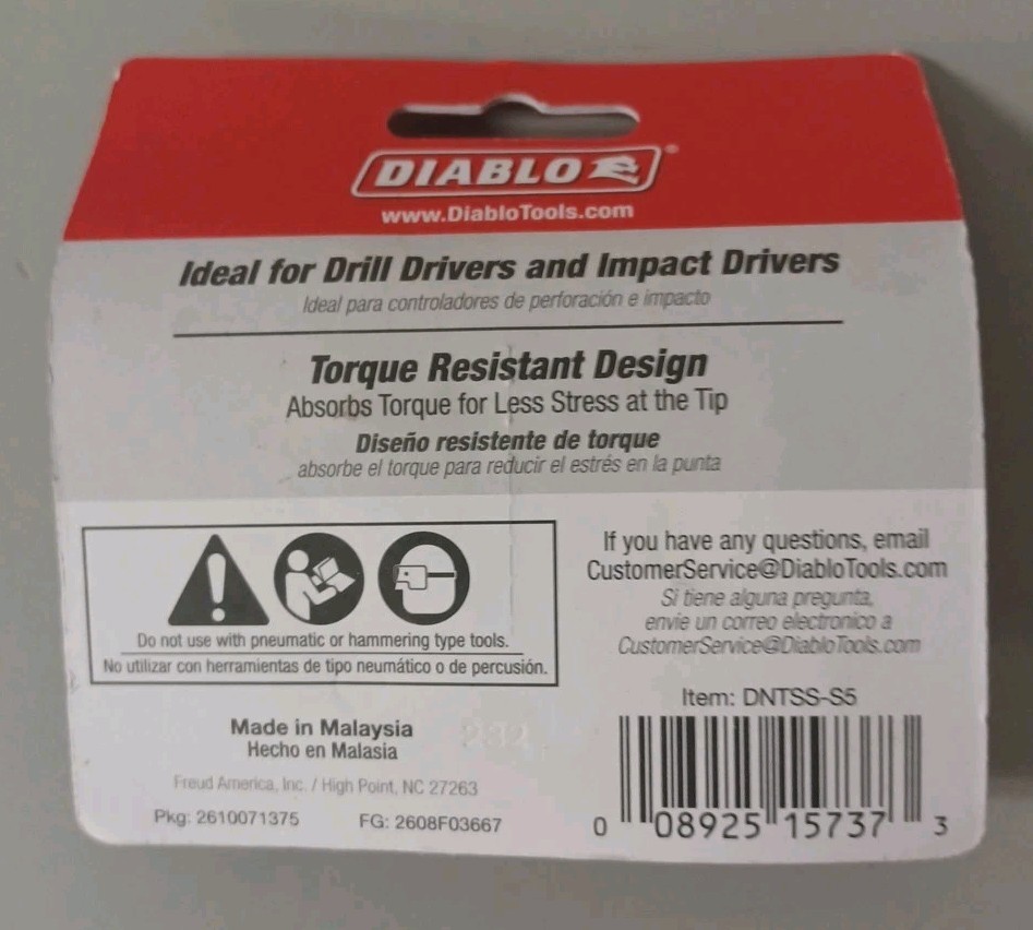 Set Of 3 Diablo Nut Driver Sets (DNTSS-S5)