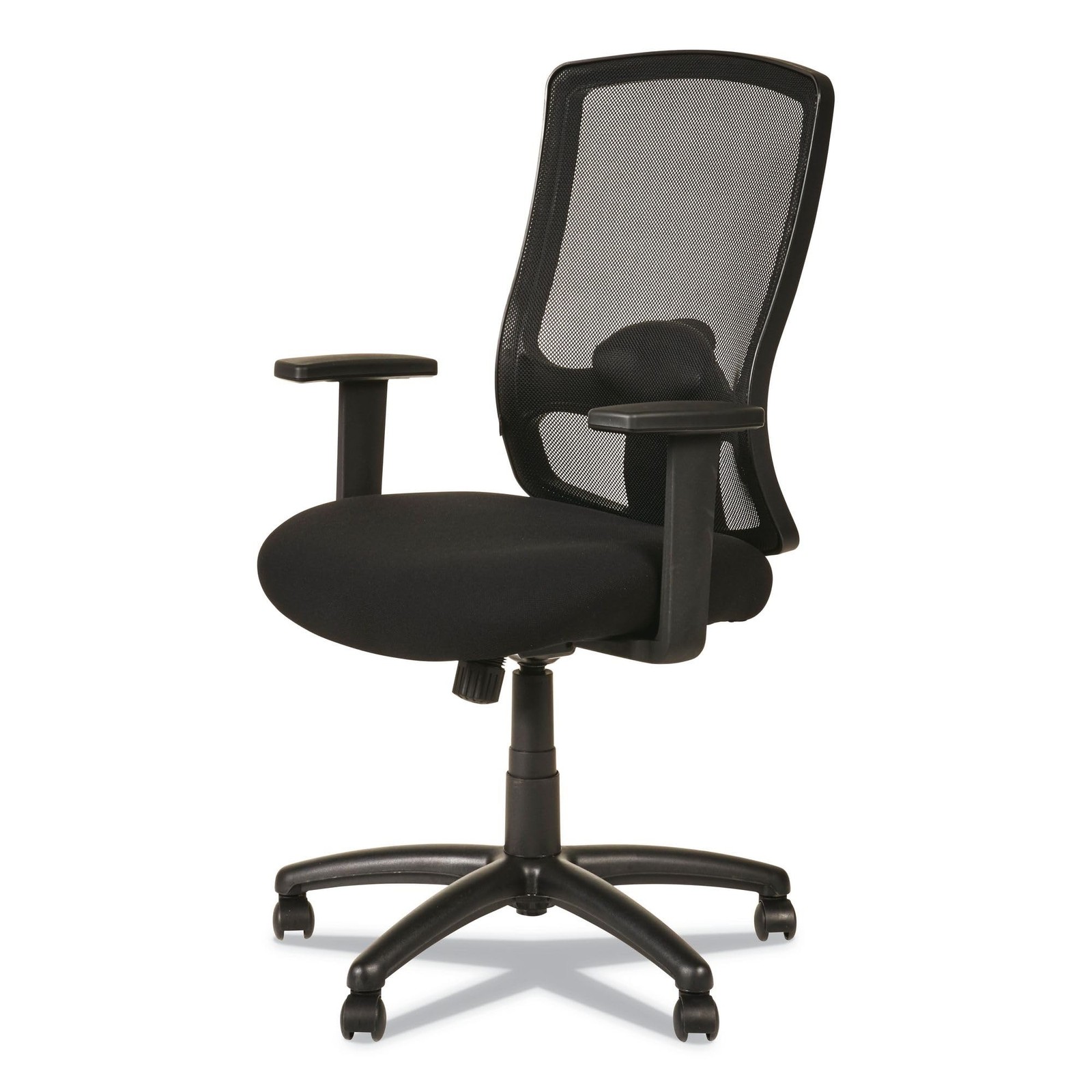 Alera Etros Series Swivel/Tilt Chair Supports 275 lbs Black