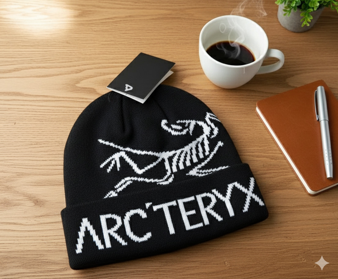 Arc'teryx Toque Beanie Hat – Black Void, Wool Winter Cap, NWT - NEW