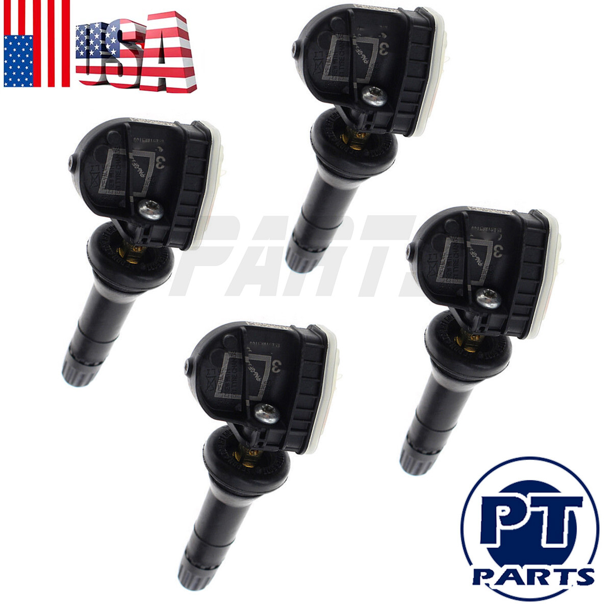 4Pcs New Tire Pressure Sensor TPMS For Chevrolet Spark Trax Volt Malibu 25952370