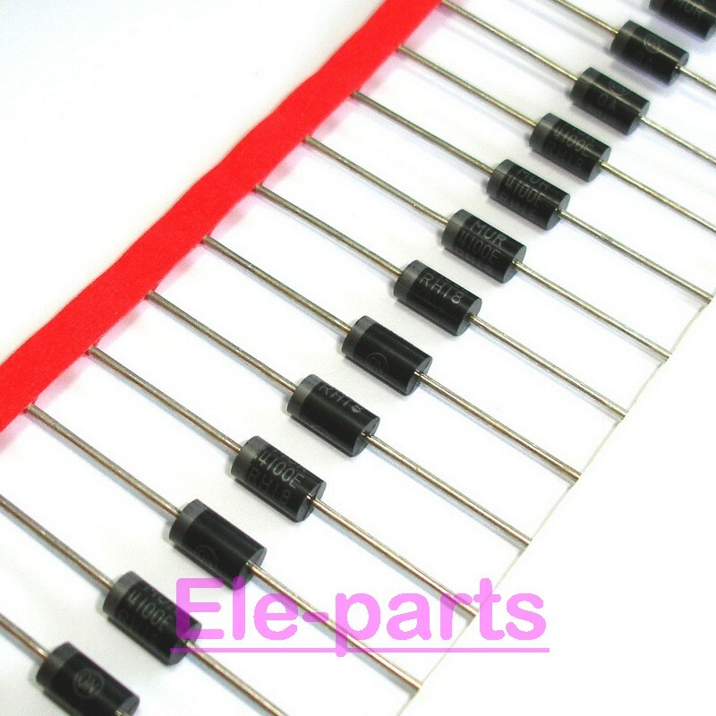 10 PCS MUR4100ERLG DO-201AD MUR4100 MUR4100E MUR 4100E Power Rectifiers Chip