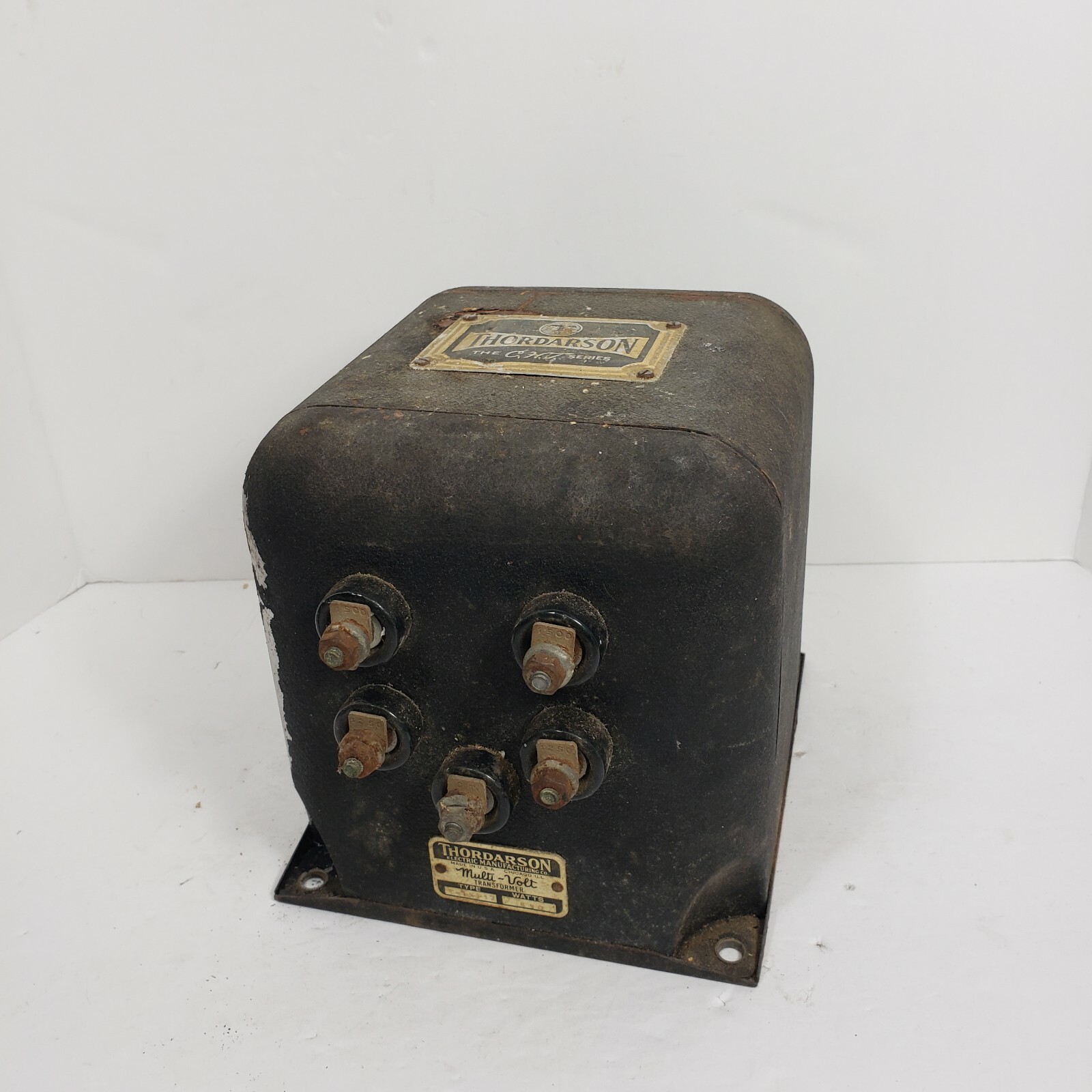 Vintage Thordarson CHT Series 530 Watt Multi ~ Volt Transformer T15P17