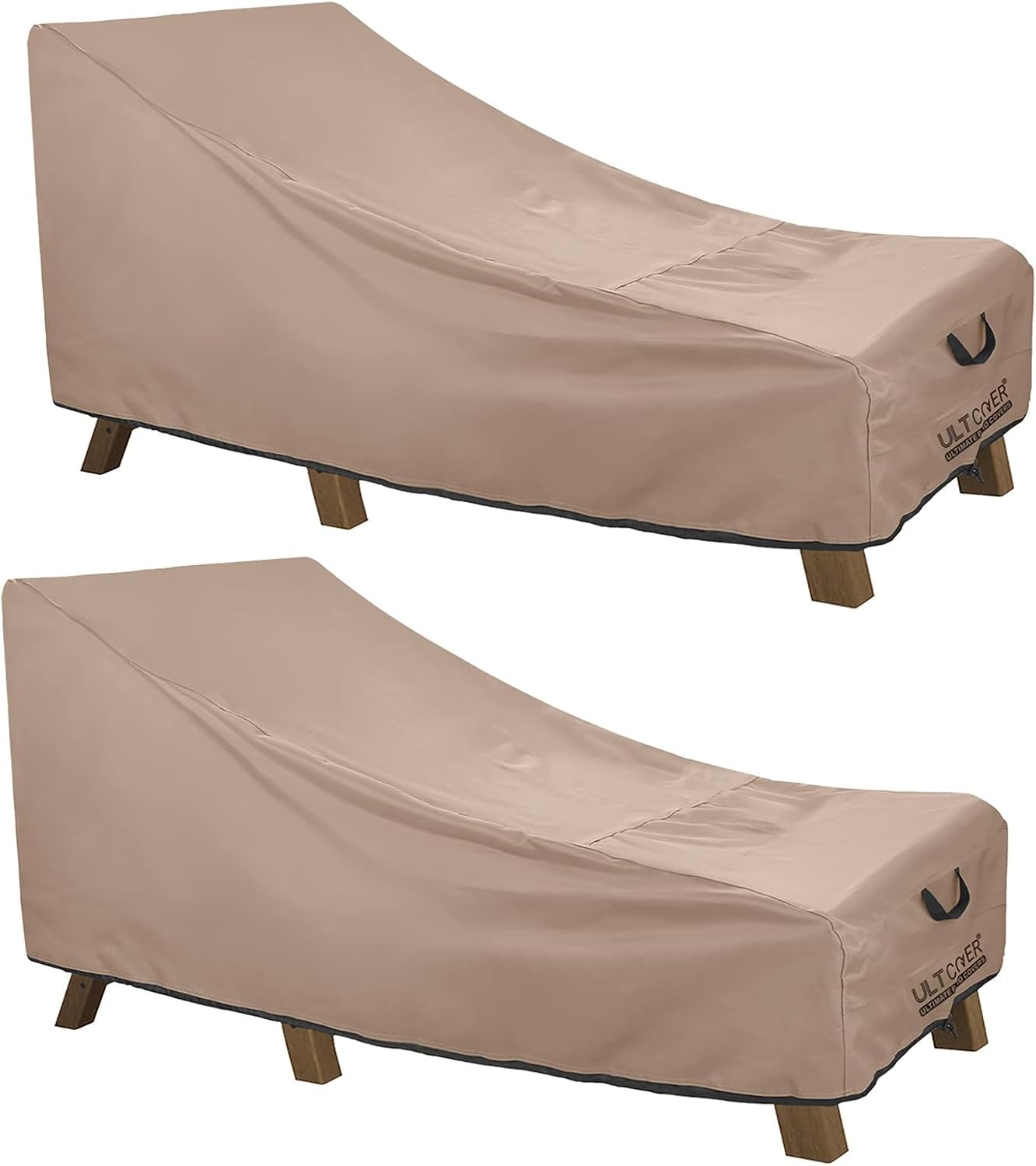 Waterproof Patio Lounge Chair Cover Heavy Duty Outdoor Chaise Lounge Covers 2