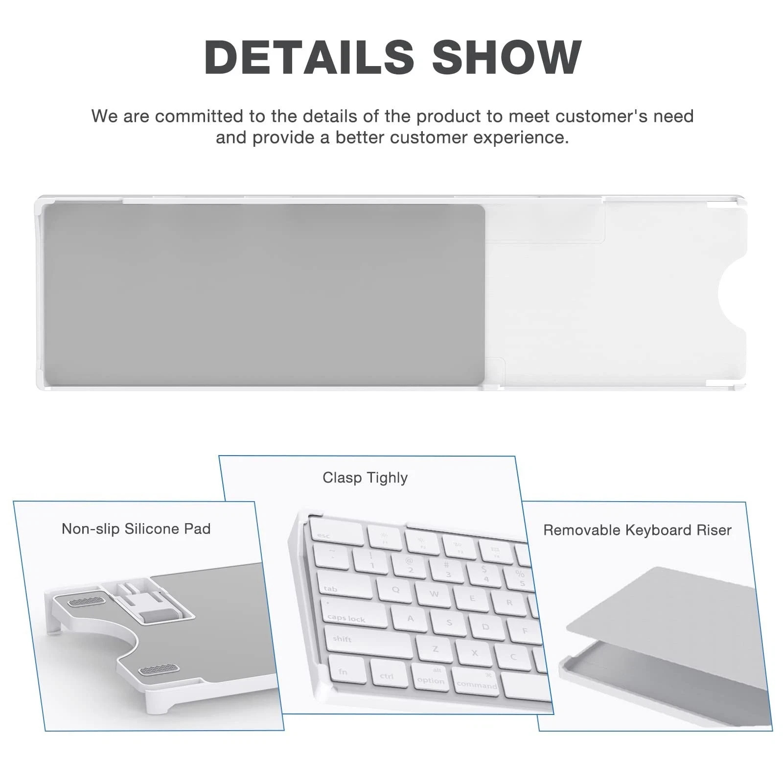 Stand Compatible with Apple Magic Wireless Keyboard and Apple Magic Trackpad ...