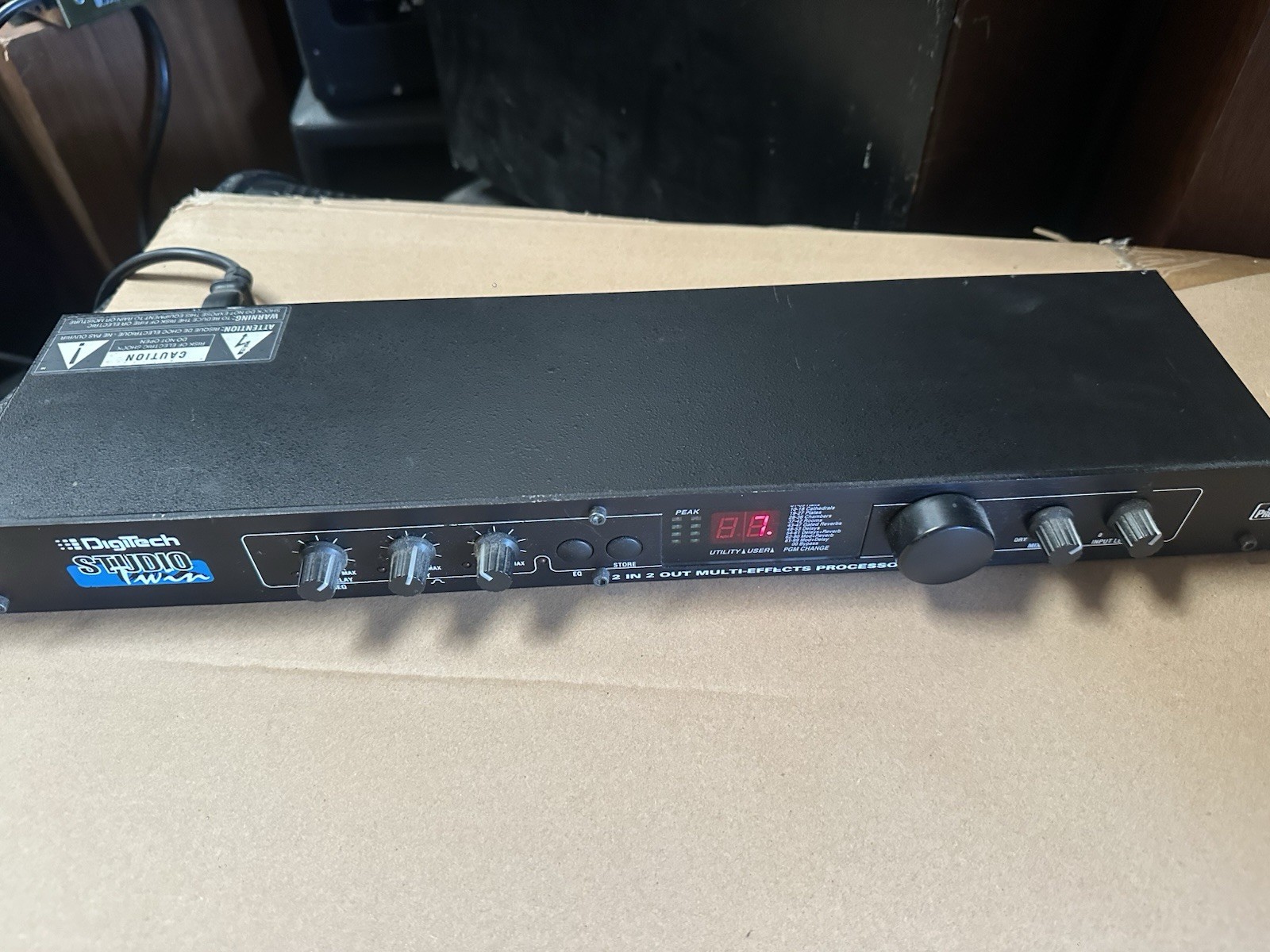 Digitech Studio Twin Processor 2 In 2