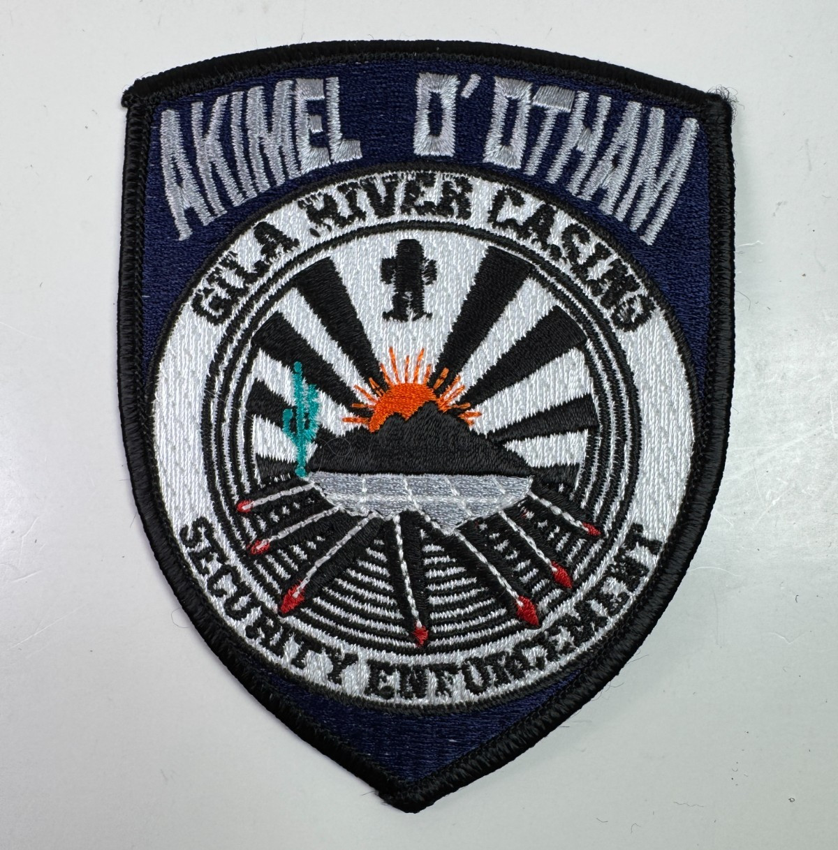 Akimel O'Otham Gila River Casino Arizona AZ Patch I7