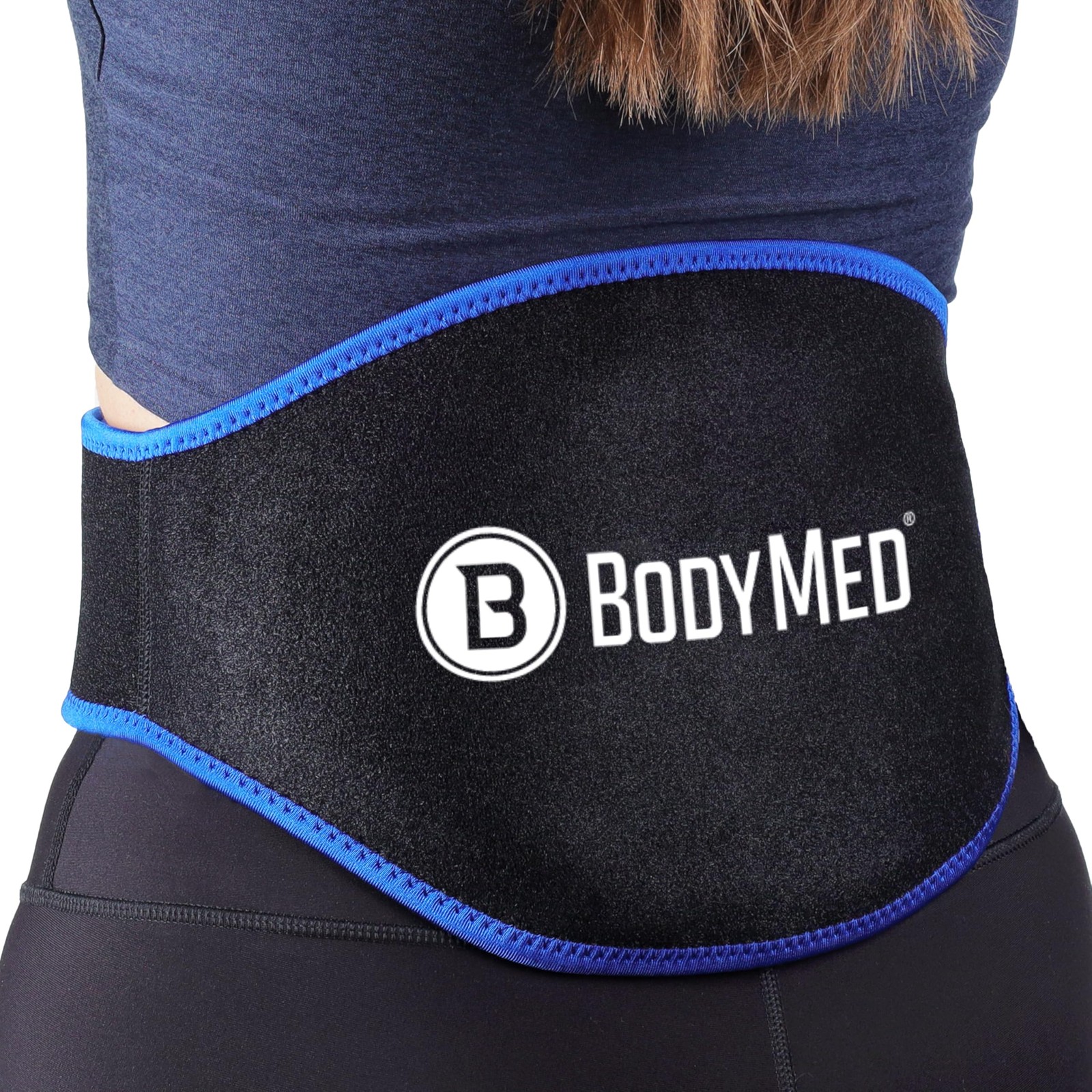 BodyMed Versatile Hot and Cold Therapy Gel Pack - 2-Pack Reusable Black