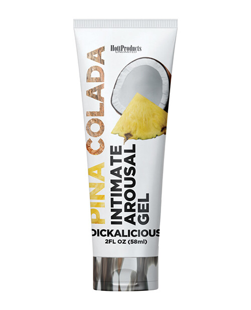 D*ckalicious Pina Colada Flavored Intimate Arousal Gel 2 oz by Hott Product