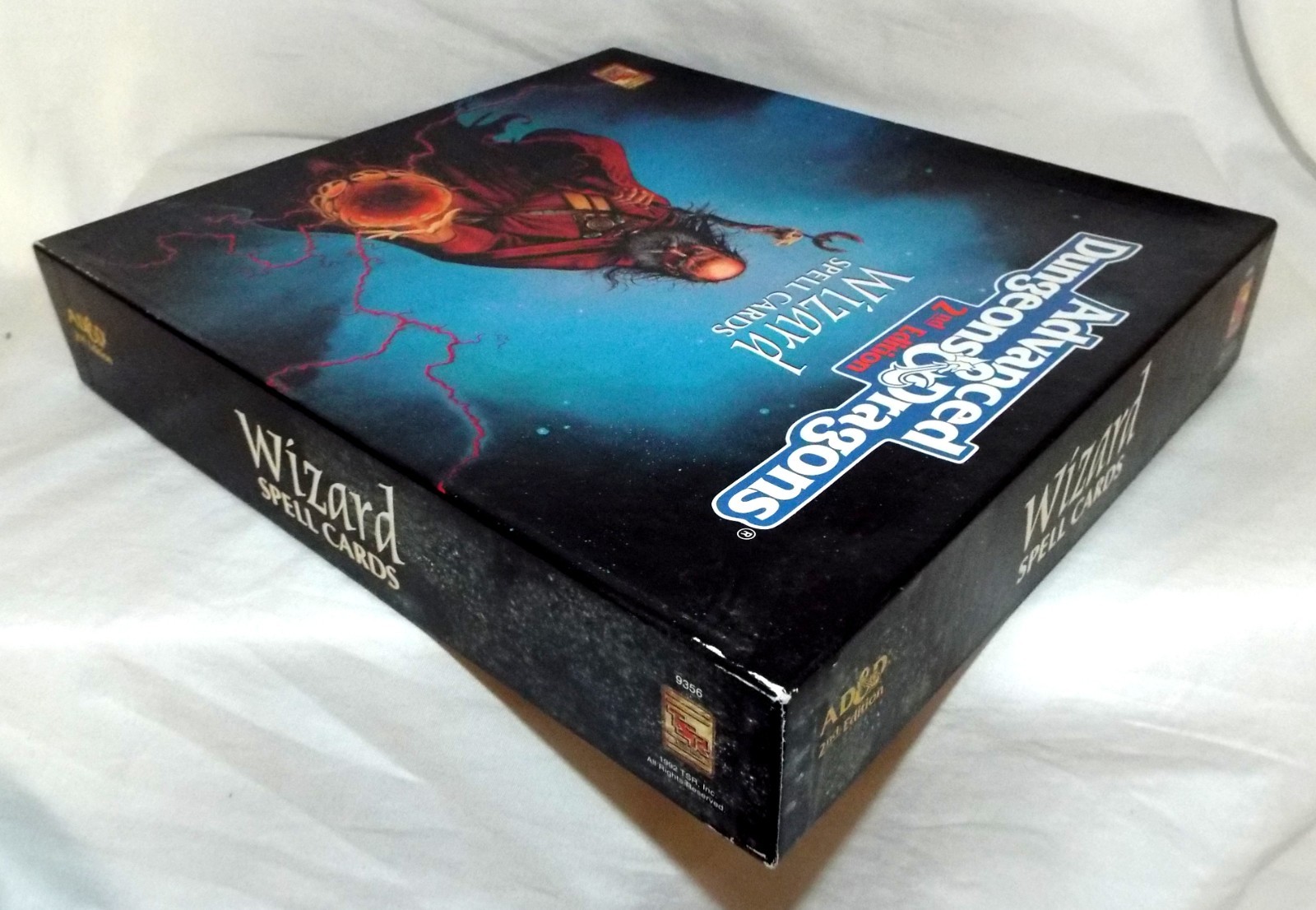 Dungeons & Dragons Wizard Spell Cards Box Set TSR 9356 2nd Edition COMPLETE