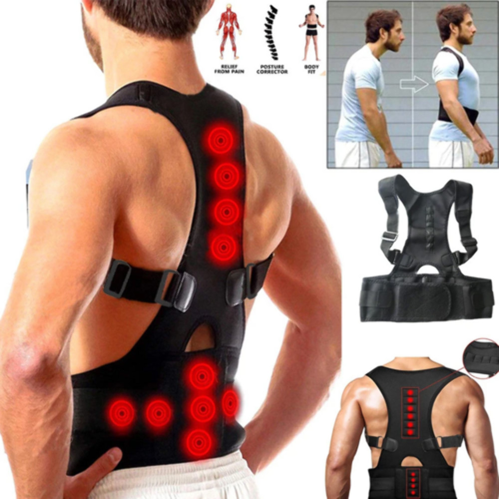 Magnetic Posture Corrector for Back and Shoulders