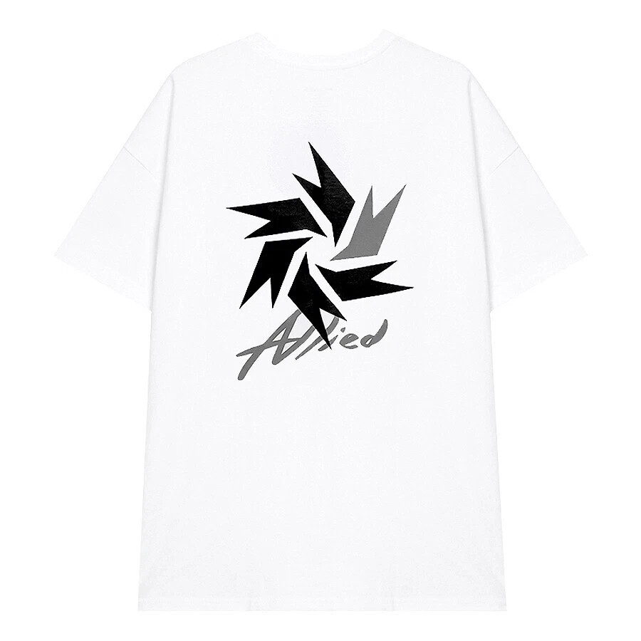 LOOKISM OFFICIAL GOODS MD ALIED/얼라이드 SHORT SLEEVE T-SHIRT ROUND TEE