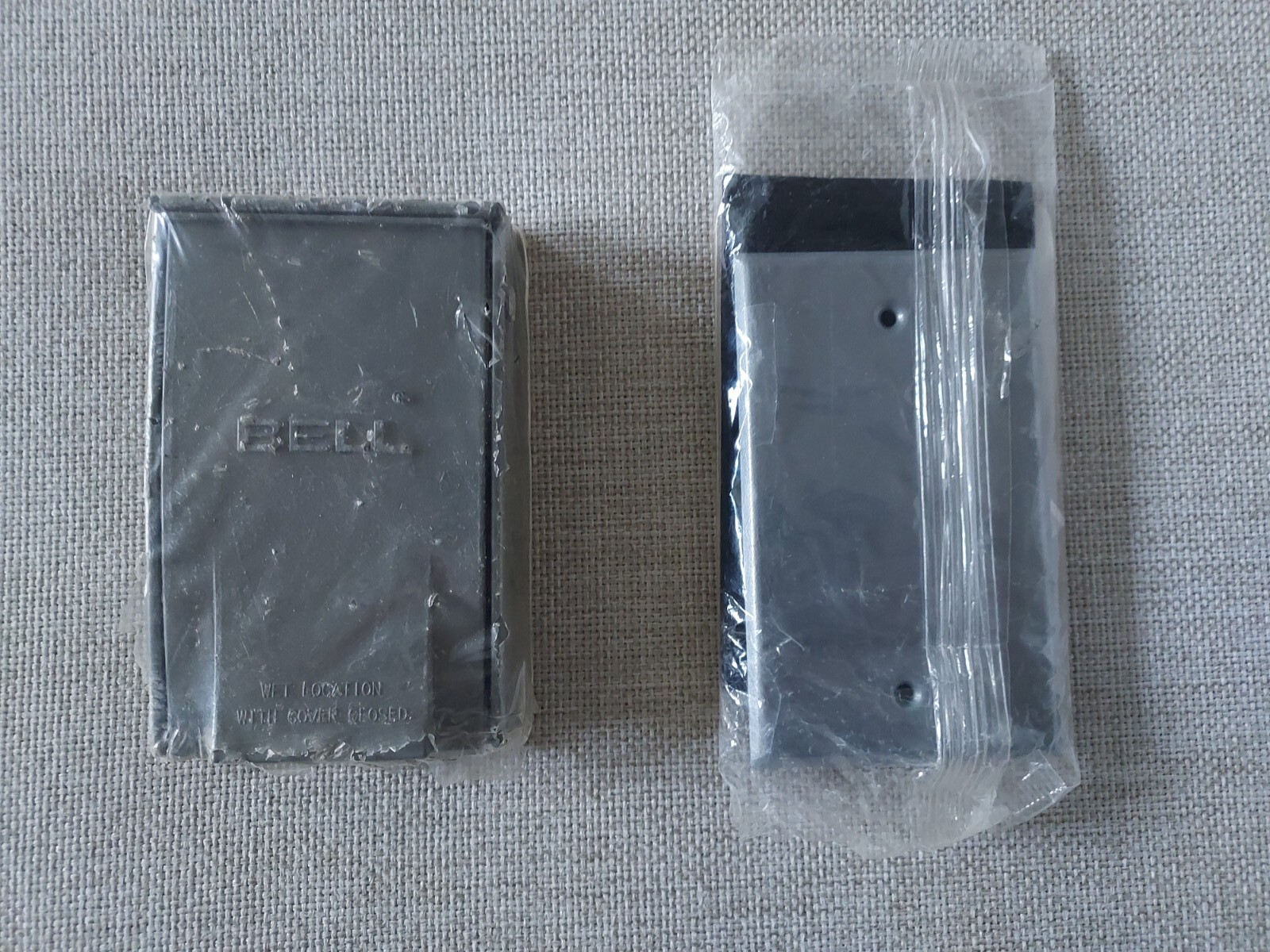Rayntite Bell Outdoor, 5028-0, Single-Gang Device Cover & 5173-0 Cover Plate