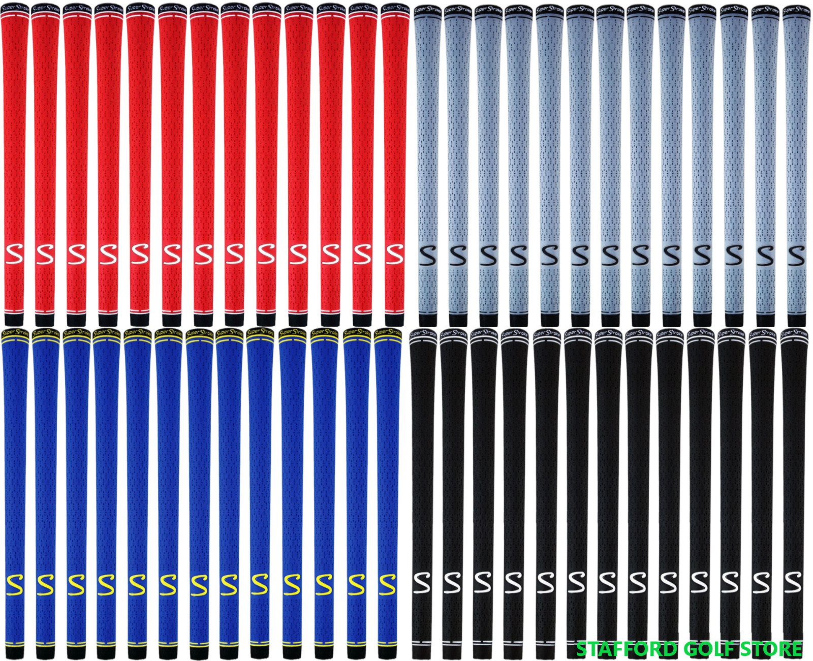 Super Stroke S-Tech Golf Club Grips Standard Midsize CORE .600" ROUND - NEW