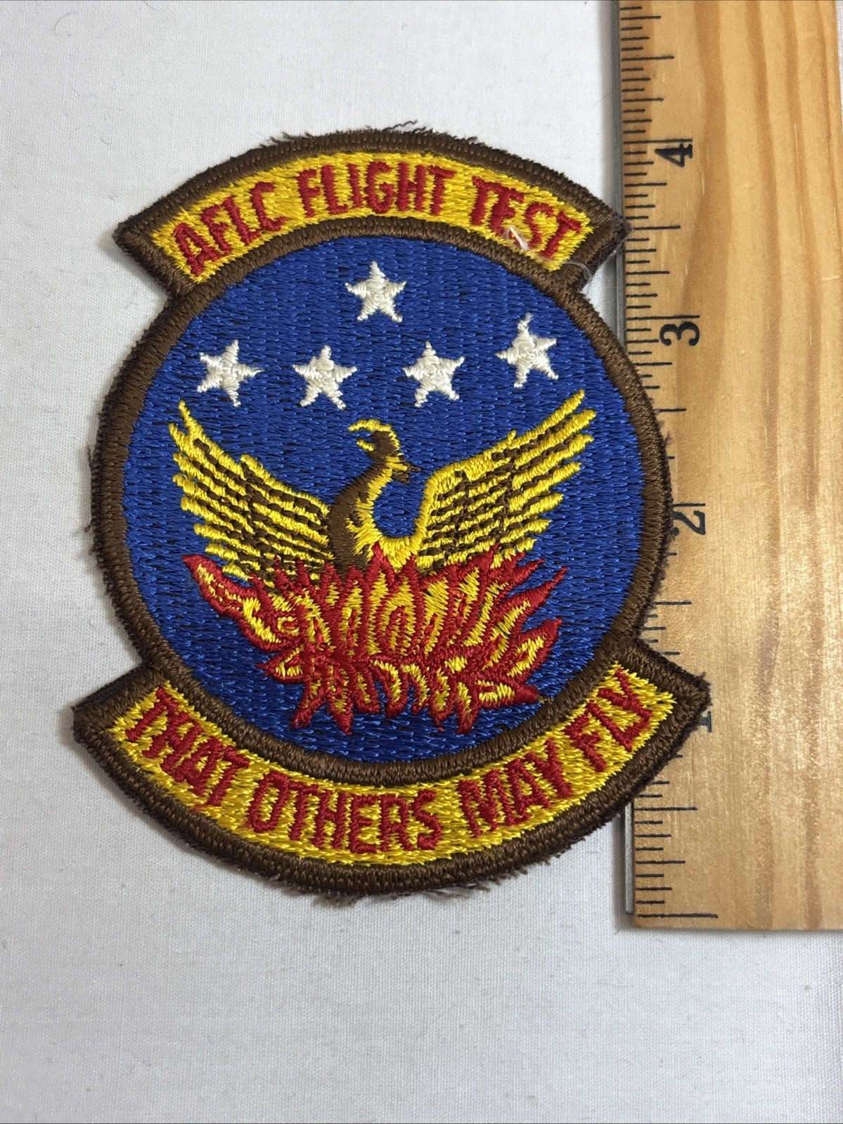 USAF 2874th Test Squadron Patch McClellan AFN AFLC Flight Test
