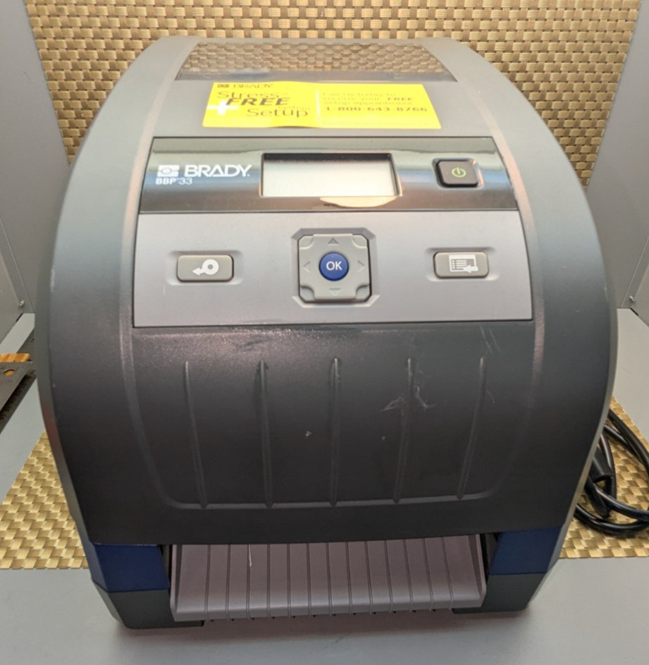 Brady BBP33 Industrial Label Printer