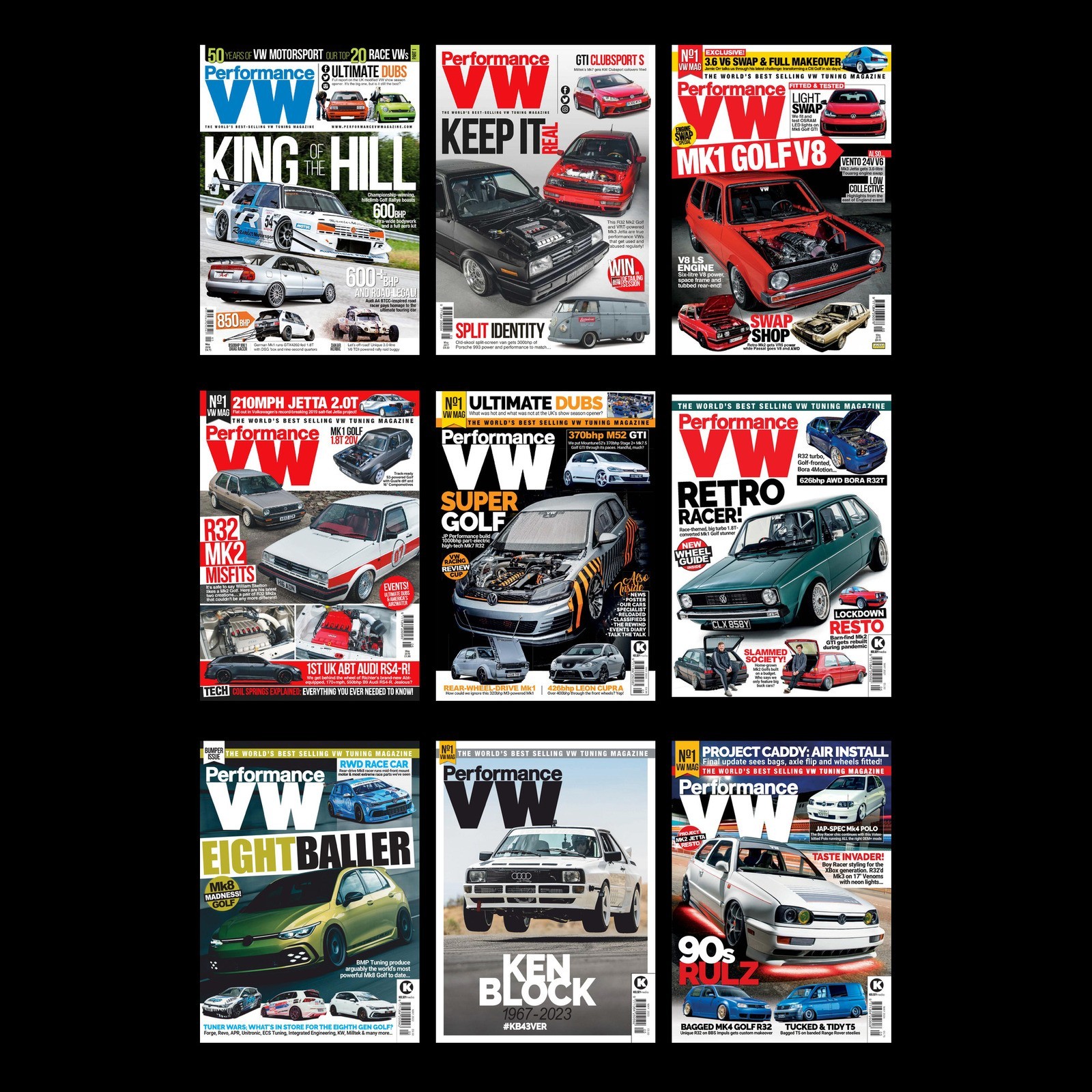 Performance VW magazine 132 issues & 4 specials on USB + immediate bonus