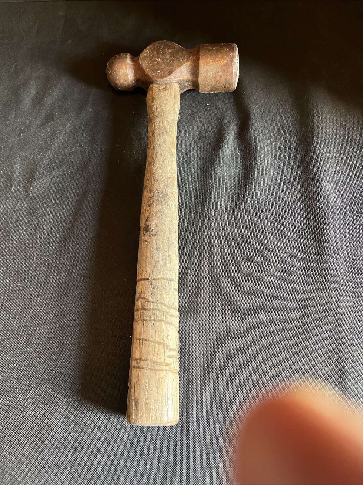 Antique Heavy Duty Blacksmith Ball Peen Hammer 10" Very good condition
