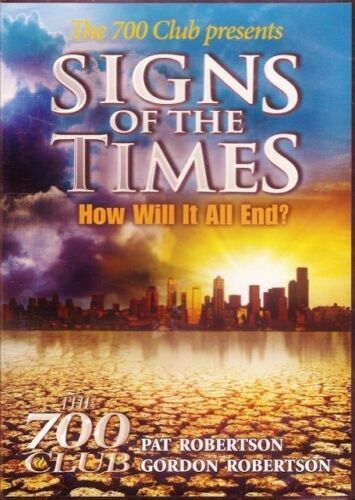 Pat and Gordon Robertson "SIGNS OF THE TIMES" - DVD - THE 700 CLUB PRESENTS
