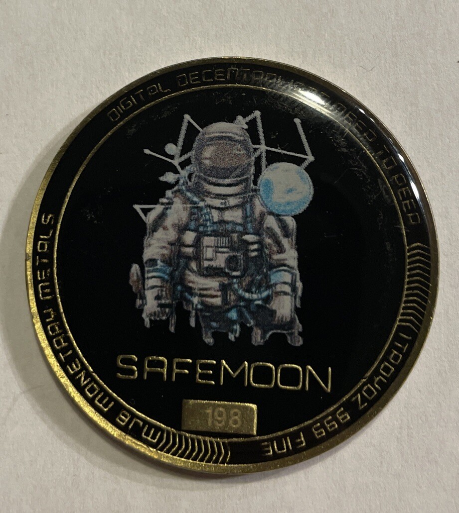 Safemoon Astronaut Collectible Challenge Coin