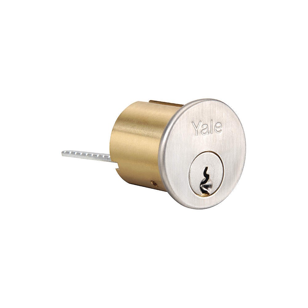 ASSA ABLOY ACCENTRA 1109 626 PARA Rim Cylinder,Satin Chrome Finish,Grade 2 56HH9