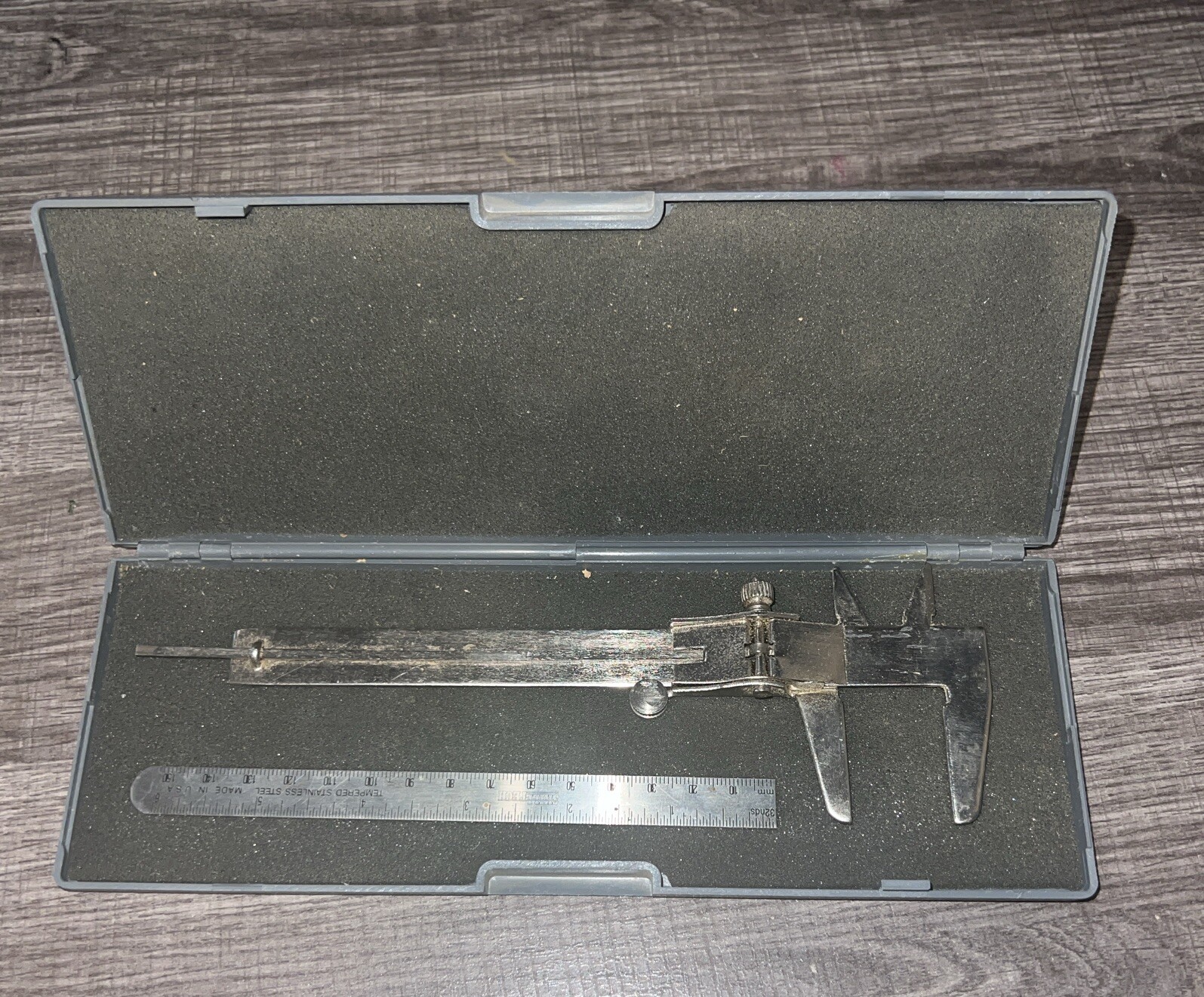 Vintage 6”  Caliper Tempered Stainless Steel 5cm