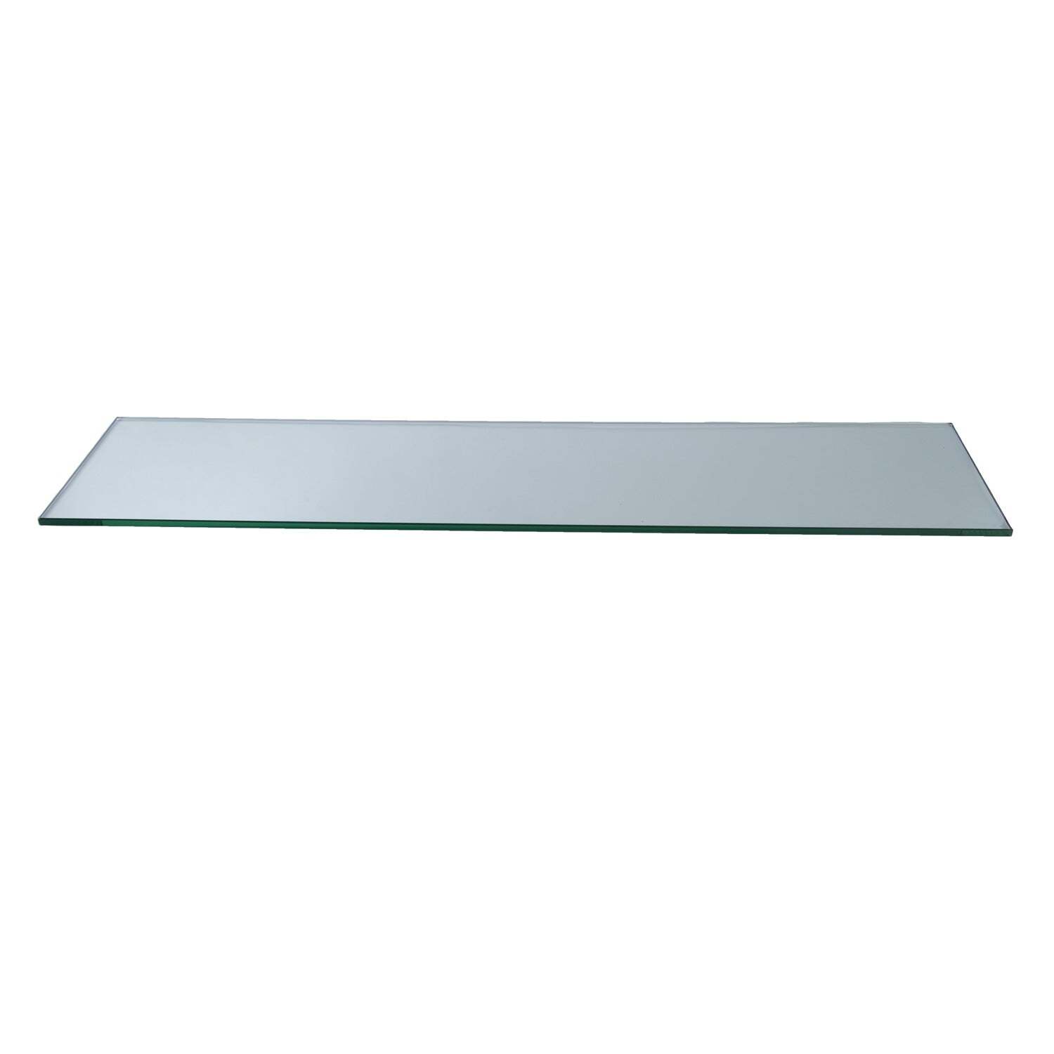 12" x 42" Rectangle Tempered Glass By Spancraft Glass
