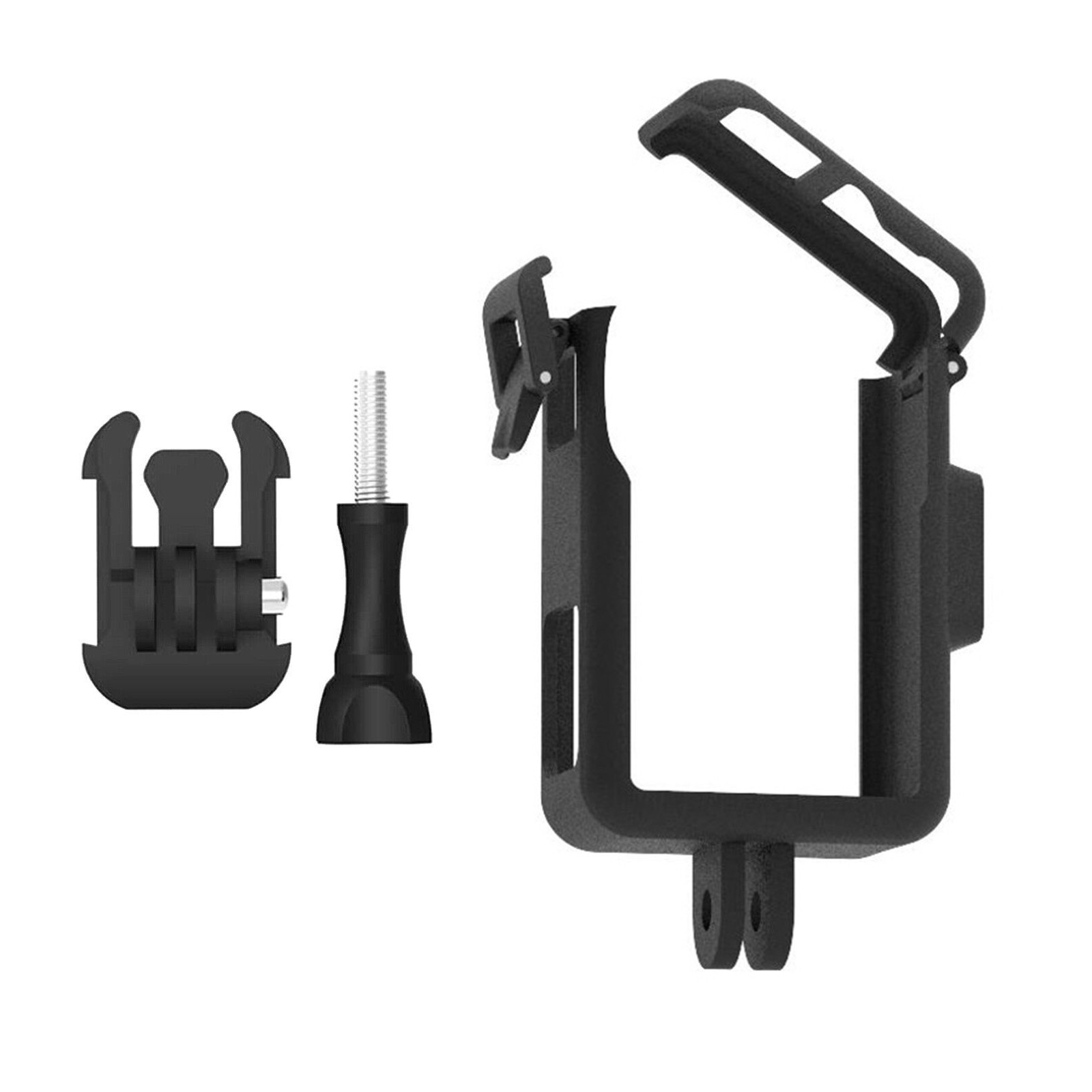 Quick Release Protective Frame Case Cover with Cold Shoe for DJI Osmo Action 3