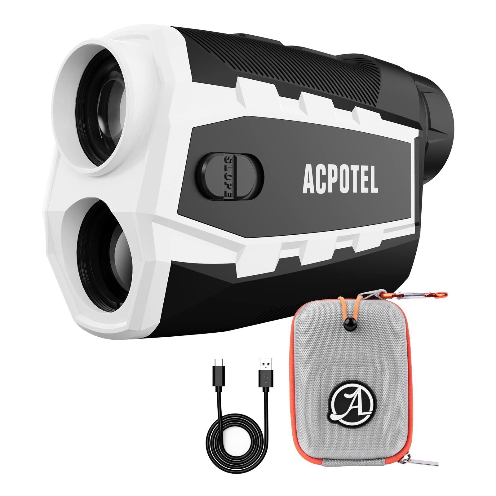 Golf Rangefinder LCD Display with Slope Golf Rangefinder (Ft/Yd/M) Range Find...