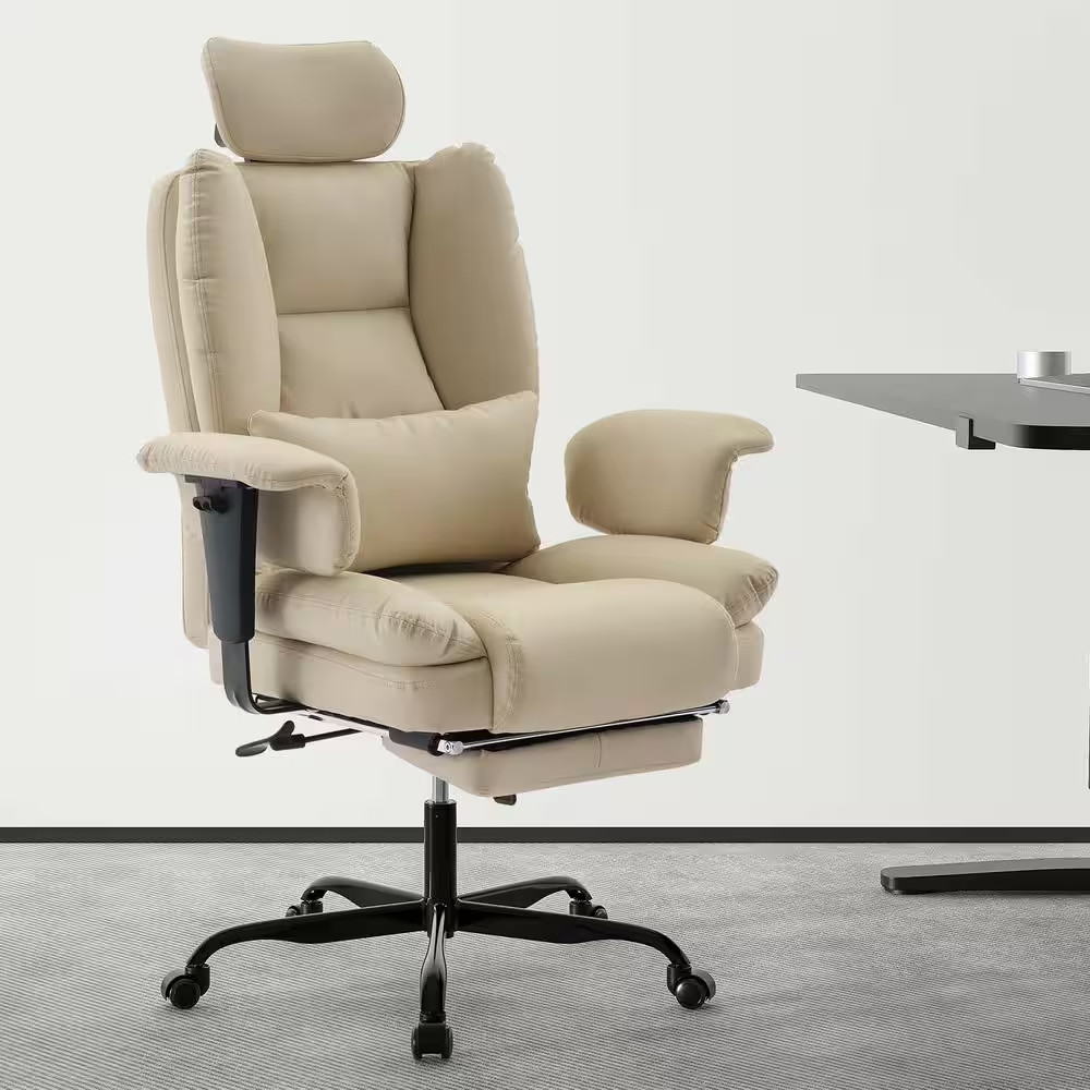 PU Leather High Back Office Chair Executive Ergonomic Computer Chair Big and Tal