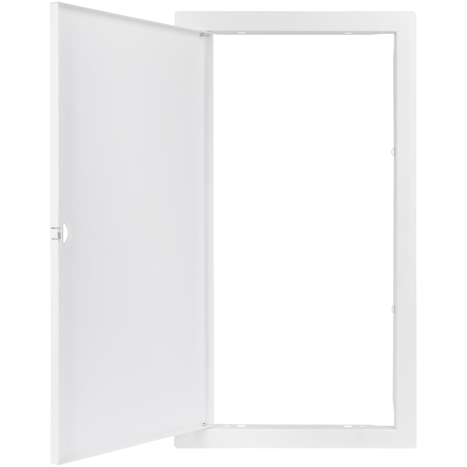 10 X 20 Inch [Cut Out] Metal Wall Access Panel for Drywall - White HVAC Control