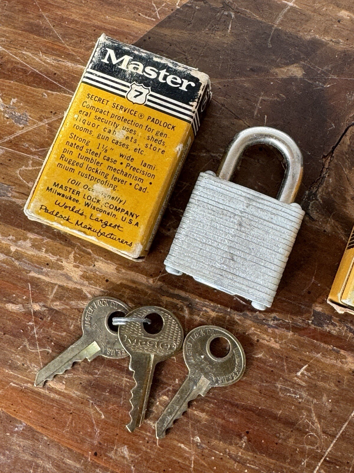 Master Padlocks Locks With Keys in Original Boxes (3)