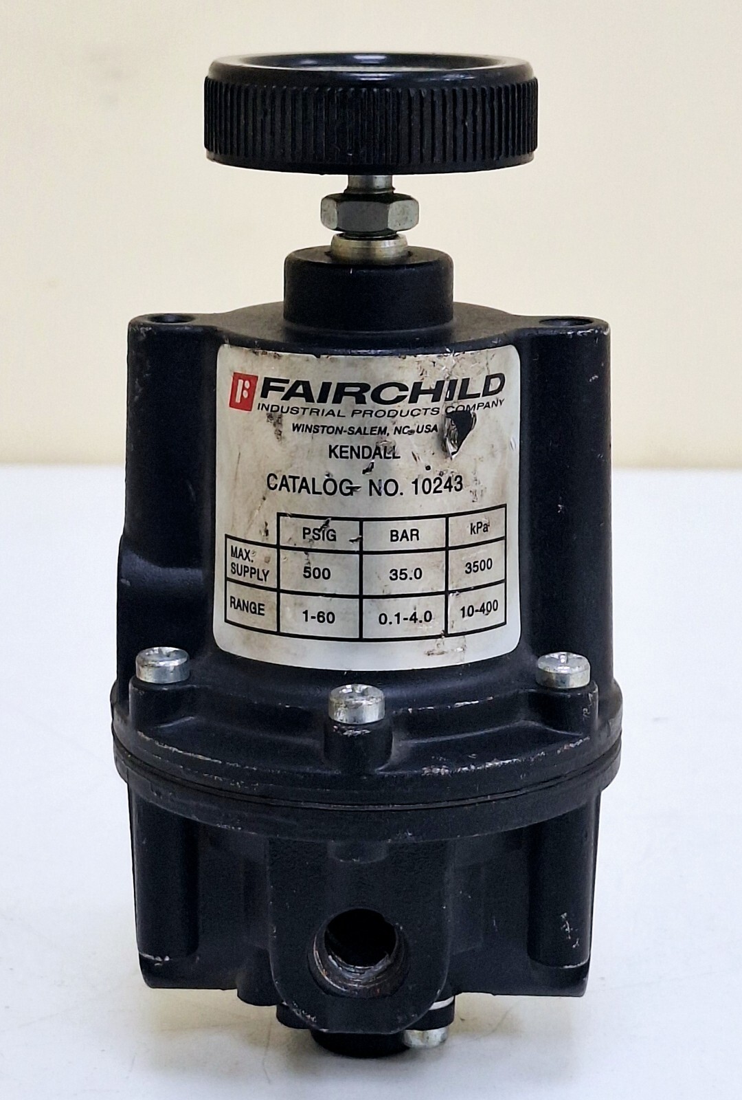 Fairchild 10243 Regulator Valve (Lot of 2 pcs)