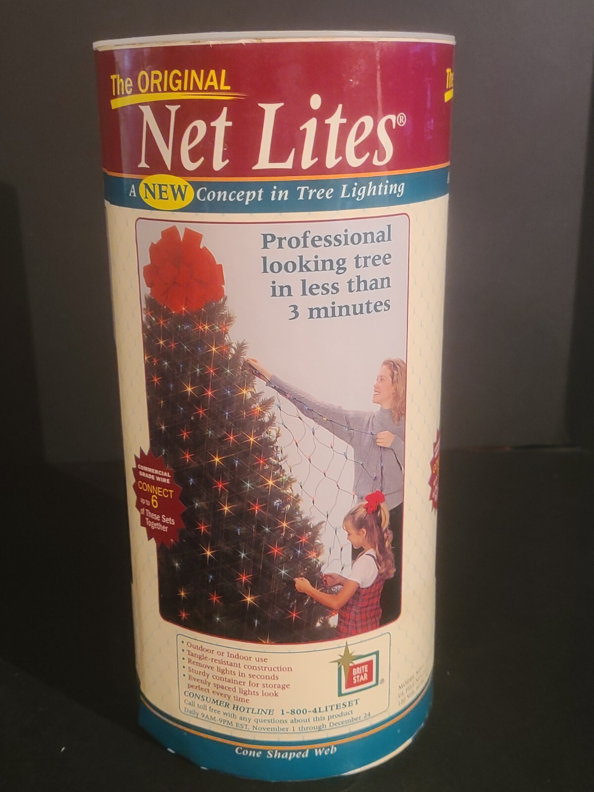 Brite Star Net Lites Indoor/Outdoor Rectangular 4' X 6' (24 sq ft) 150 Lights