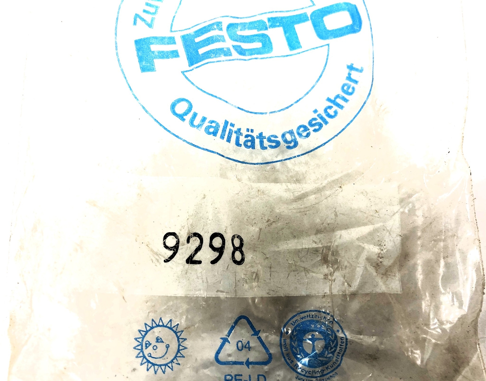 Festo Mushroom Push Button 9298 NOS