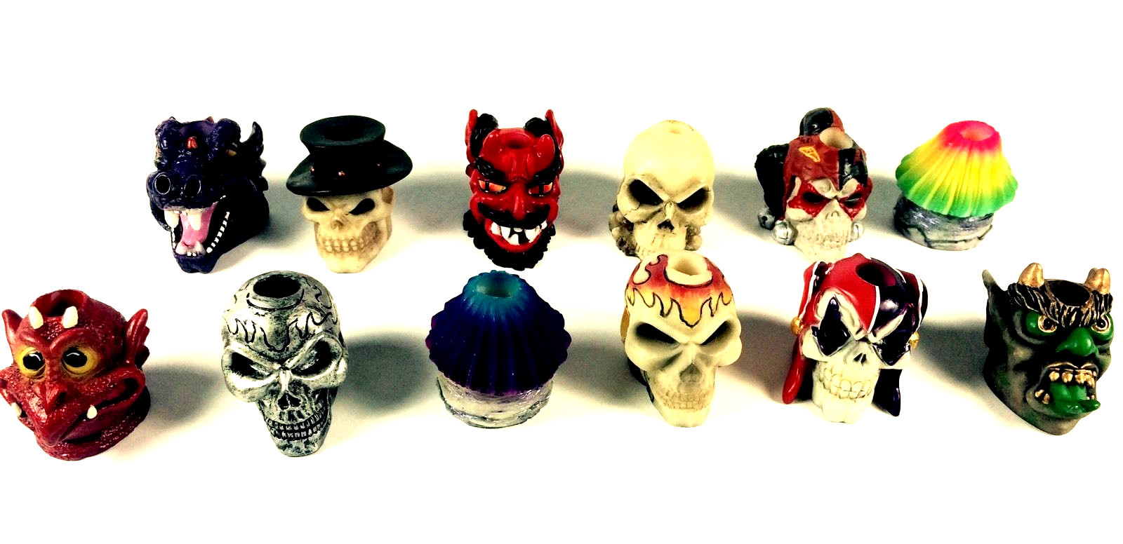 12 Vintage Buttheadz Cigarette Snuffers Assorted Collectible Adams Apple from 02