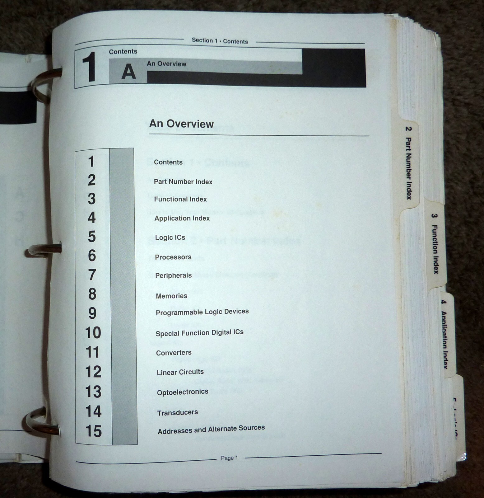 The Modern IC Databook in Large Binder WEKA 1991