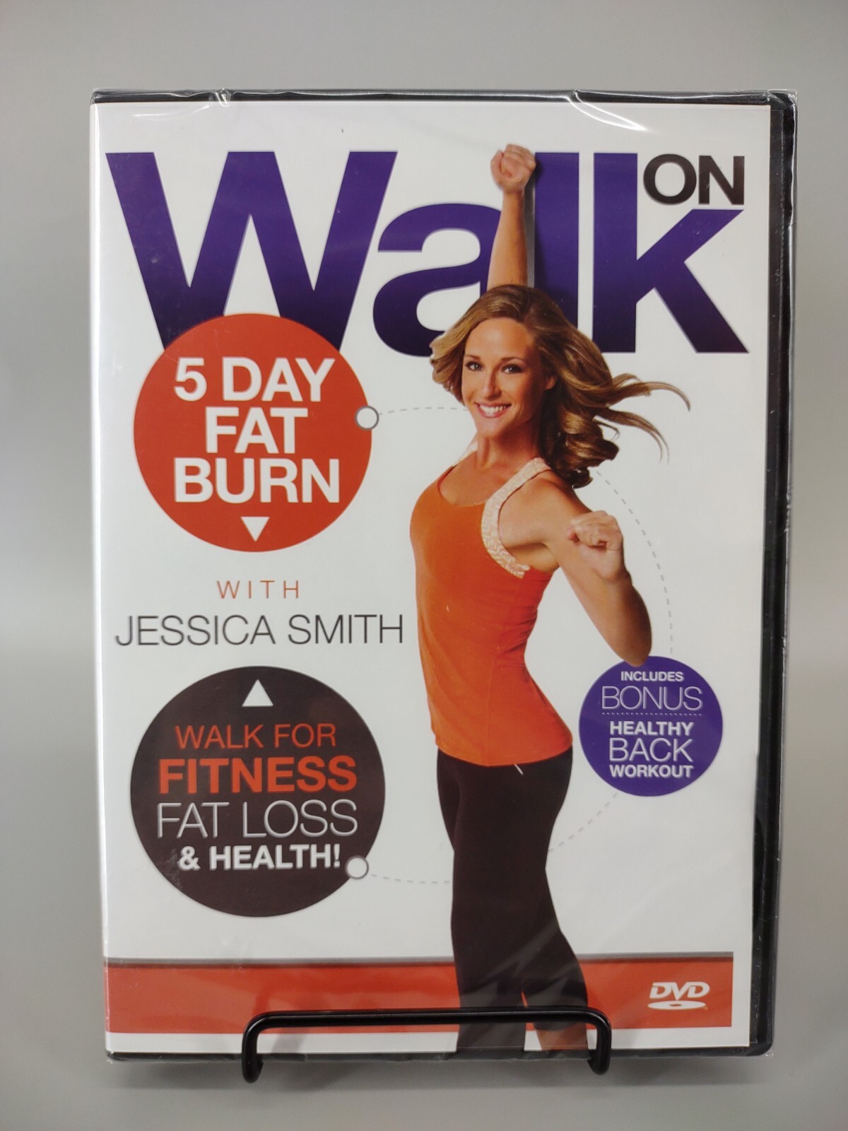 Jessica Smith Walk On 5 Day Fat Burn DVD Fitness Fat Loss & Health Workout