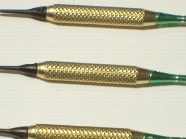 Soft Tip Darts 18 Gram Brass with Aluminum Shafts New #1040