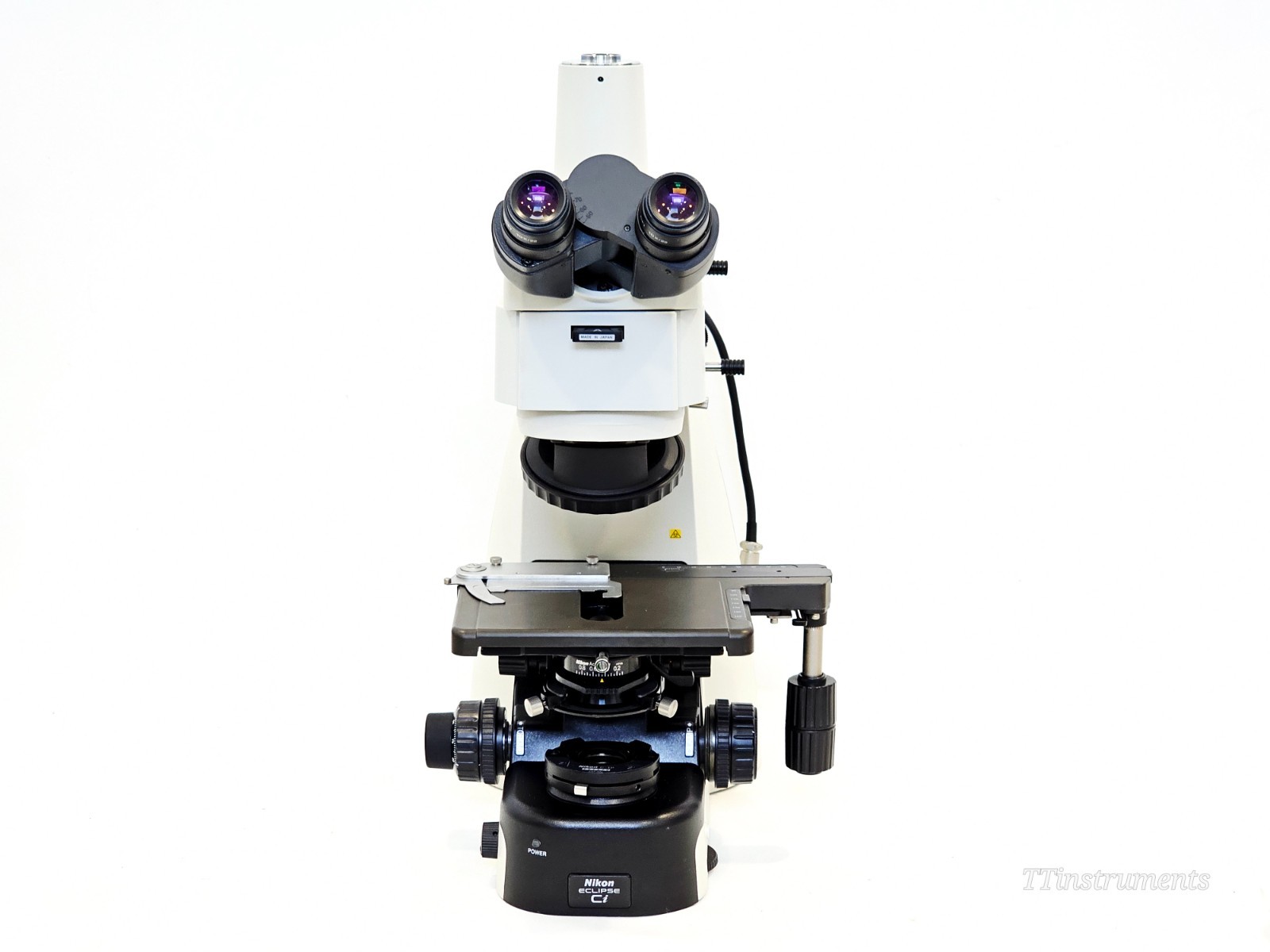 Nikon Eclipse Ci-L Trinocular Upright Biological Microscope + Power Supply