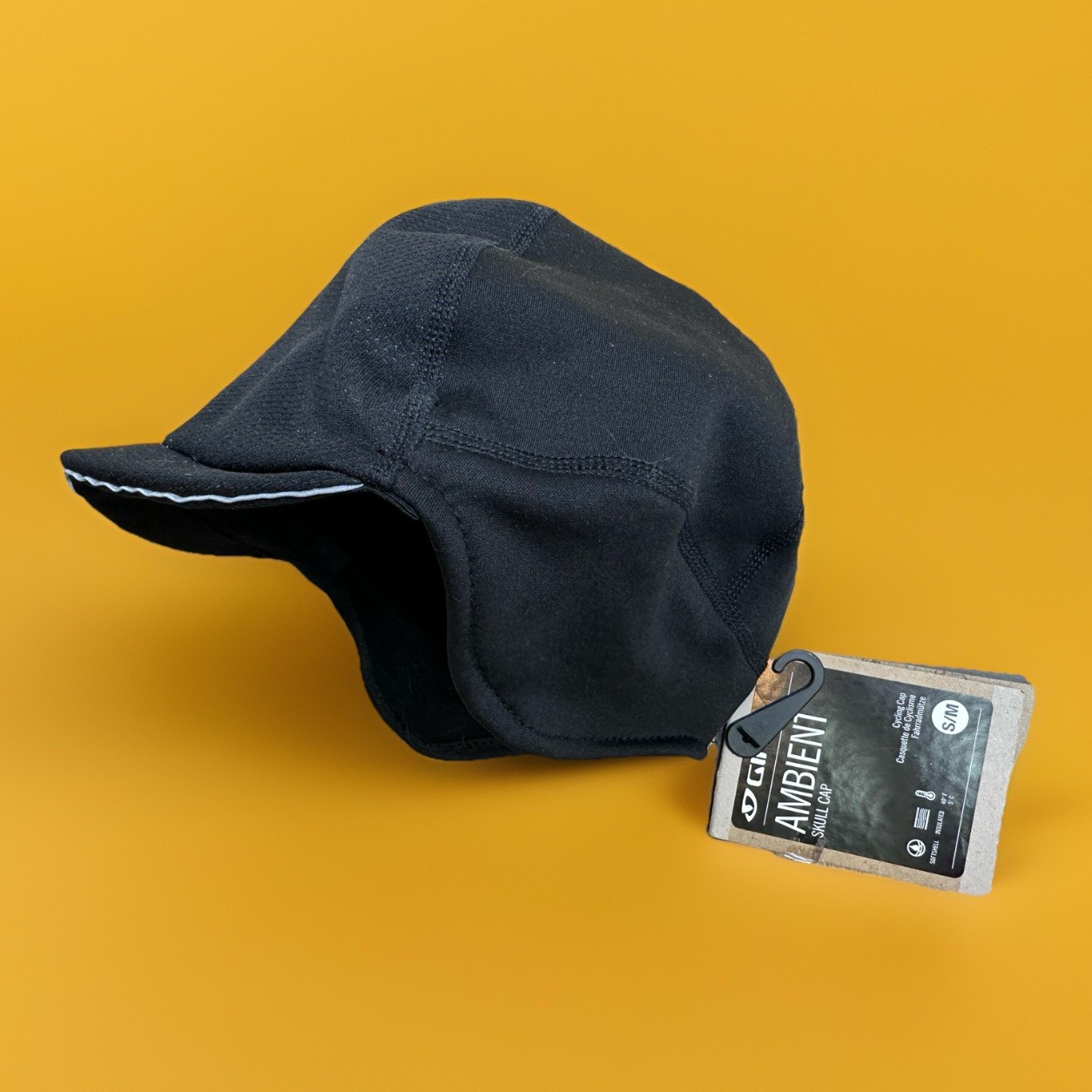 Giro Ambient Insulated Soft Shell Cycling Skull Cap S/M Winter Hat NEW W/ Tags