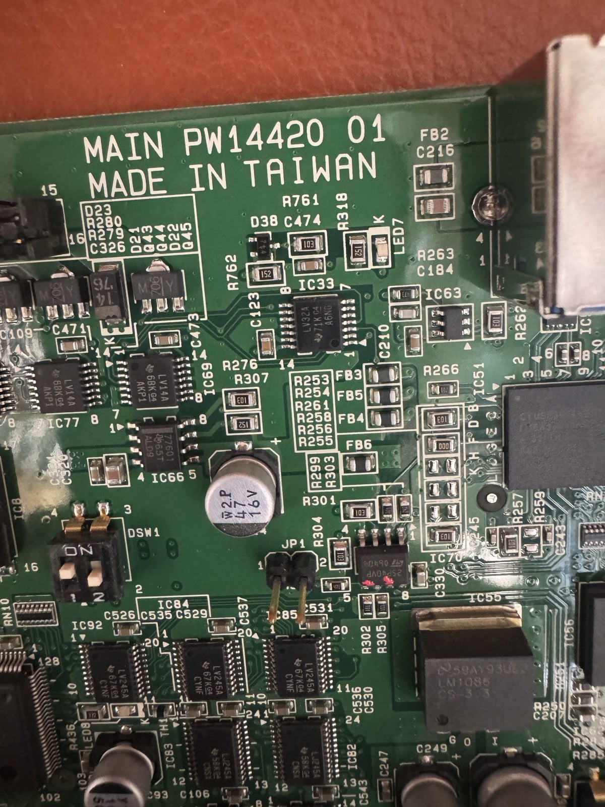 KIP 7570 4-Roll Mono Wide Format Printer Control Board Part # PW14420 01