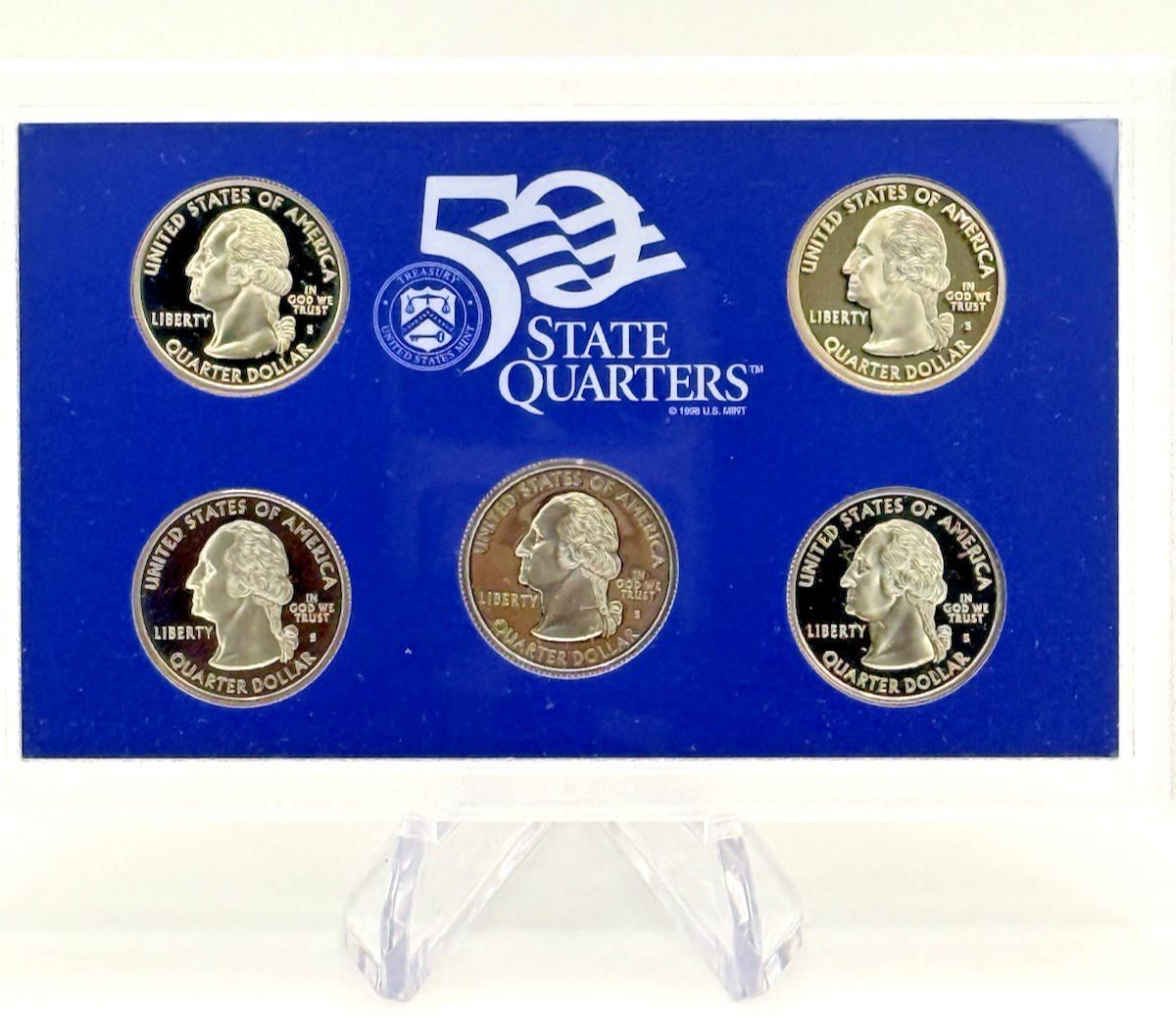 1999-S US Mint Proof Set 9 Coin Set OGP Original Government Packaging COA