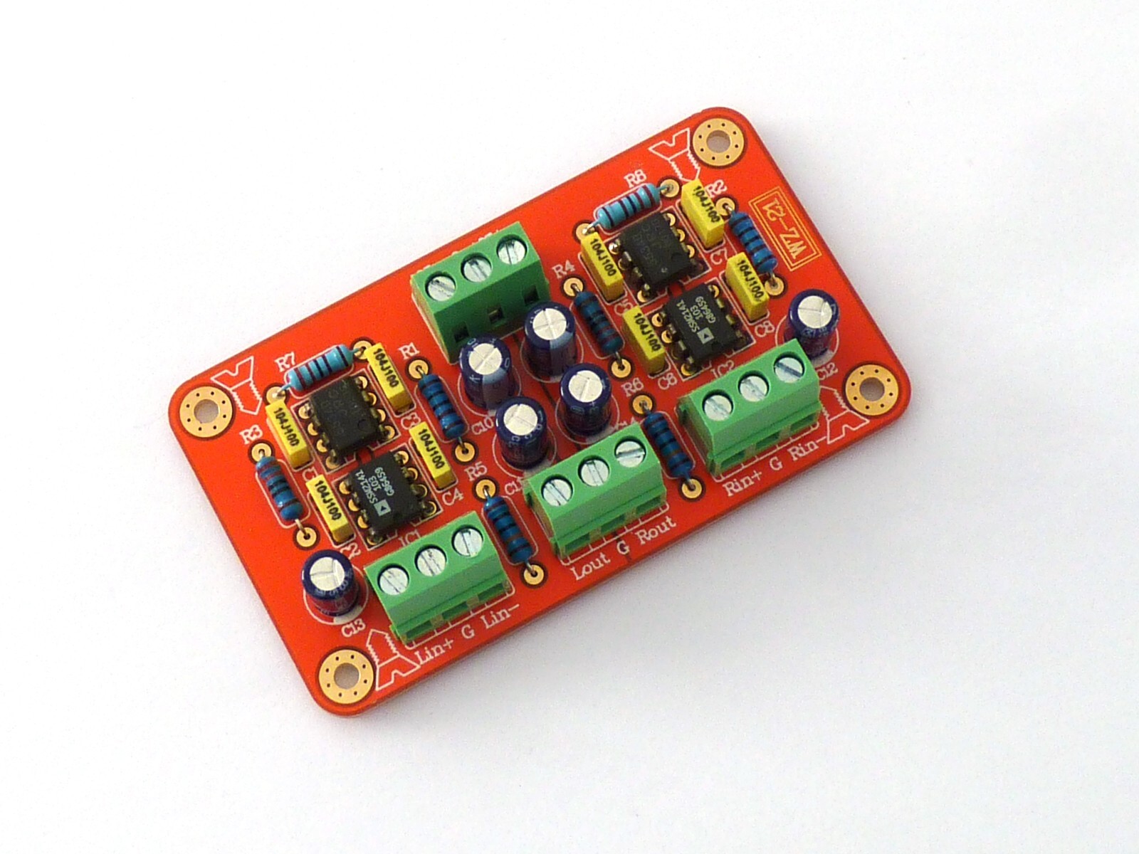 SSM2141 Balanced XLR Signal To Unbalanced RCA Single-ended Board DC9-15V