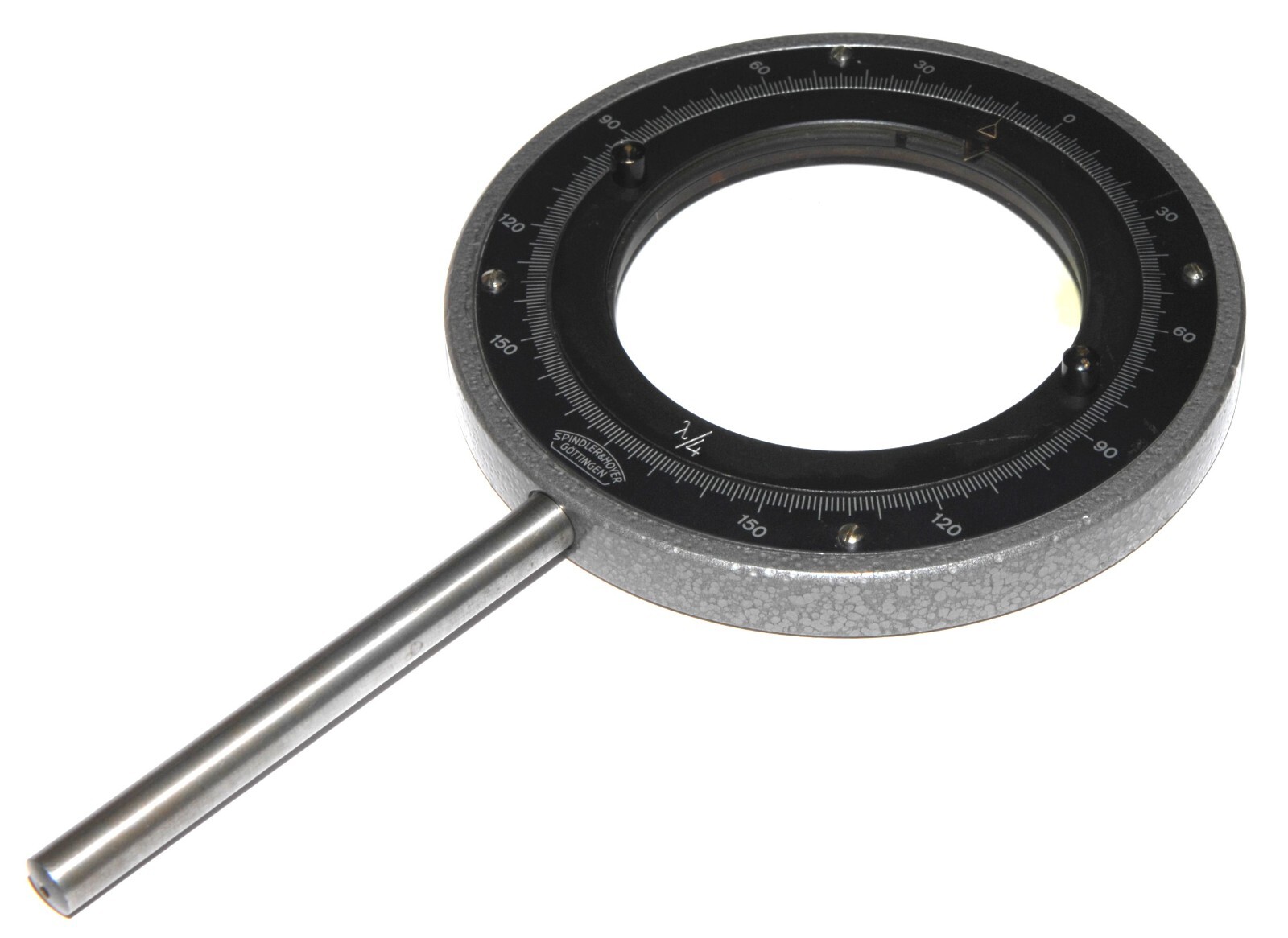 Spindler & Hoyer Lambda λ/4 Plate Quarter Wave Large 80mm Diameter 360 Rotation
