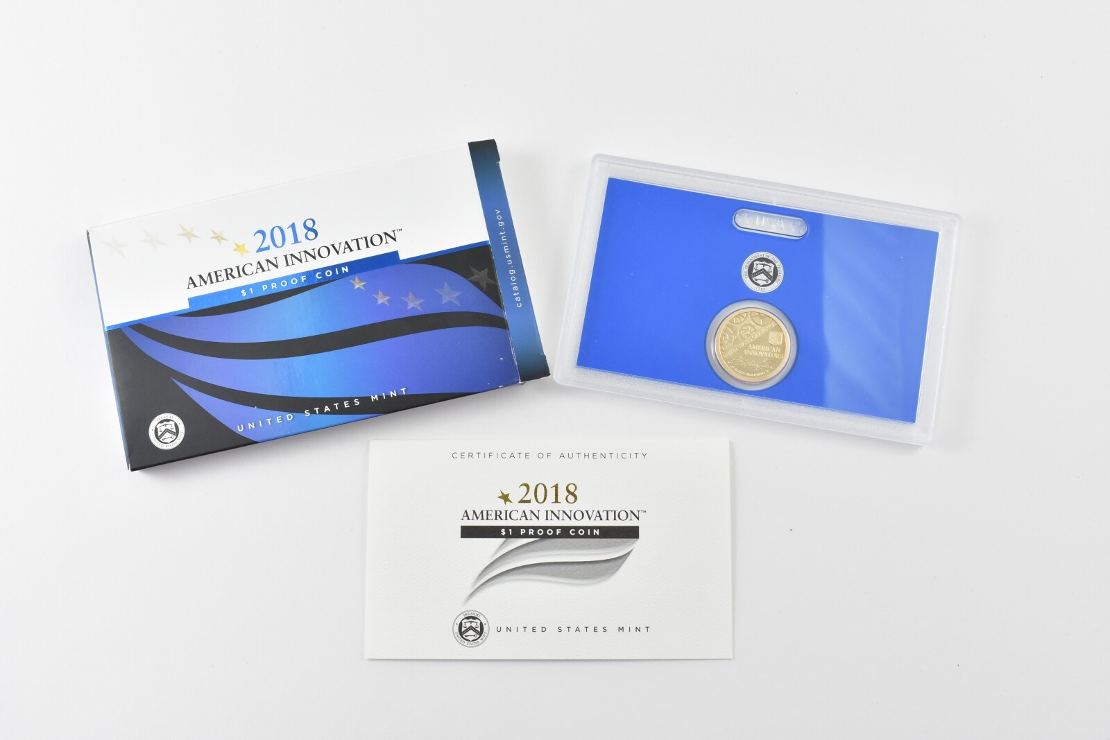 2018 American Innovation Dollar Proof W/ OGP