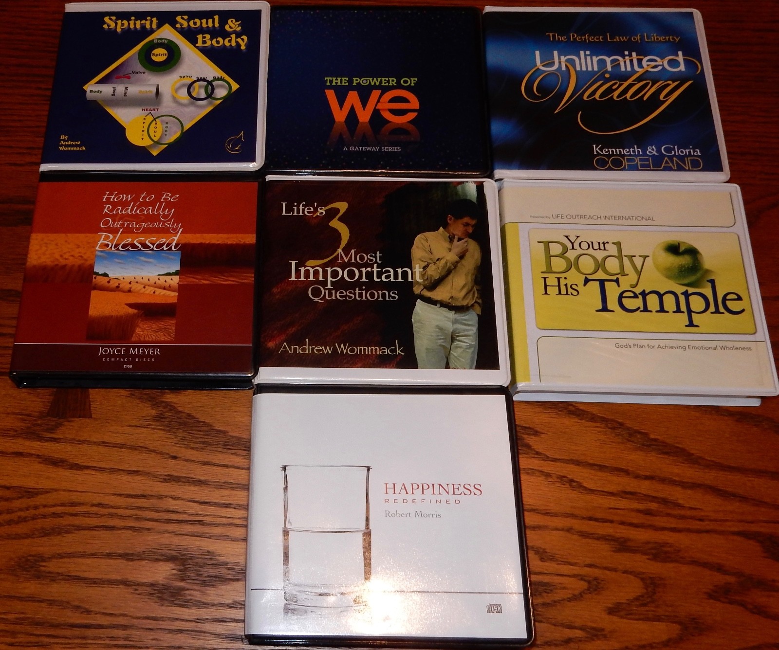 Lot of 7 Cd Sets Inspirational Meyer Copeland Wommack & More