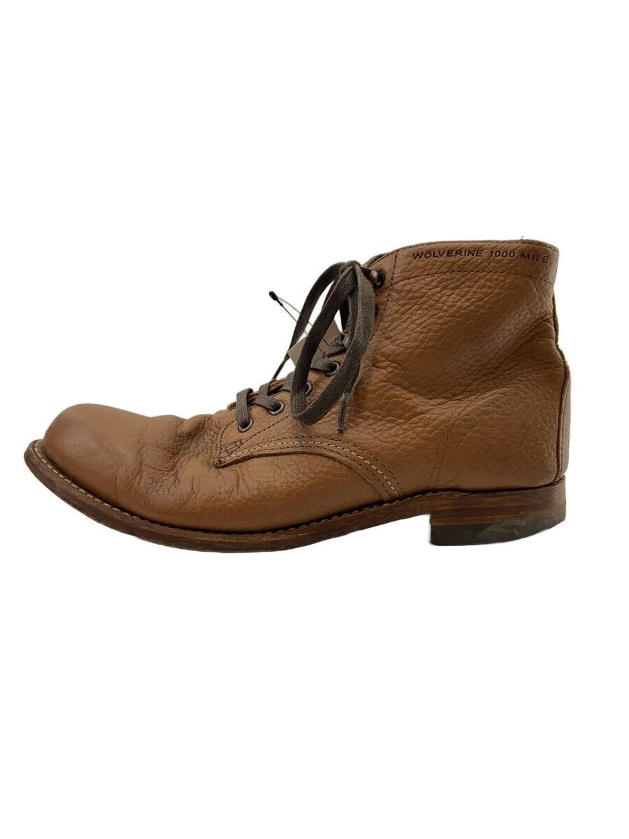 Wolverine Lace-Up Boots/Us8.5/Brw/Leather/W00910 3546