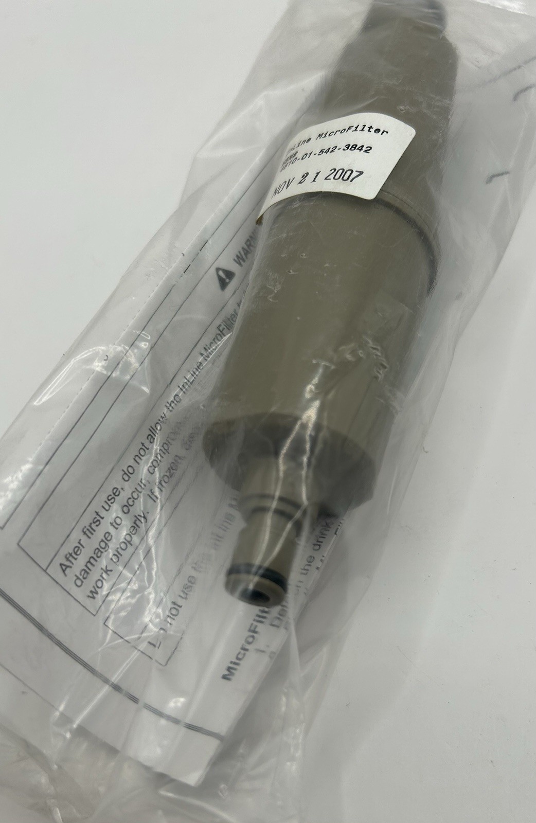 MSR Inline MicroFilter USGI Surplus *NEW*