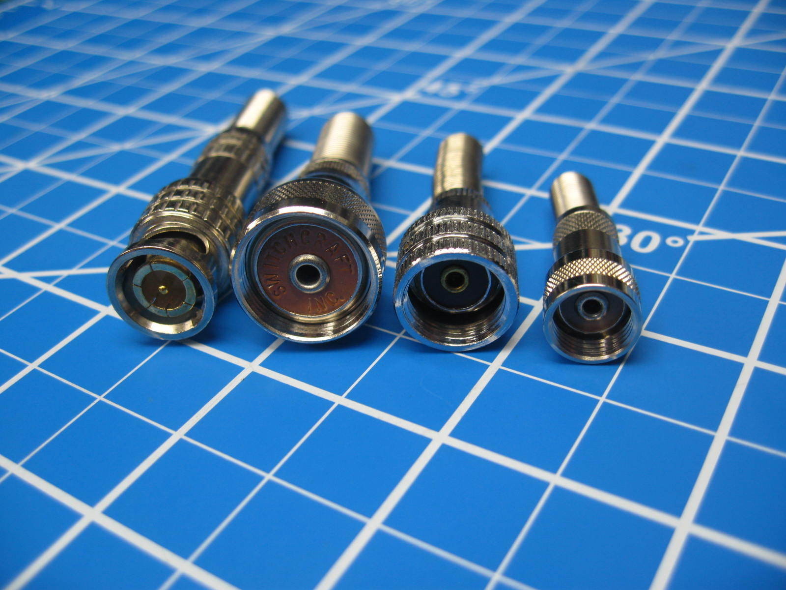 Custom VTVM Probe Set - Assembled - for Simpson 311 VTVMs - Switchcraft or BNC