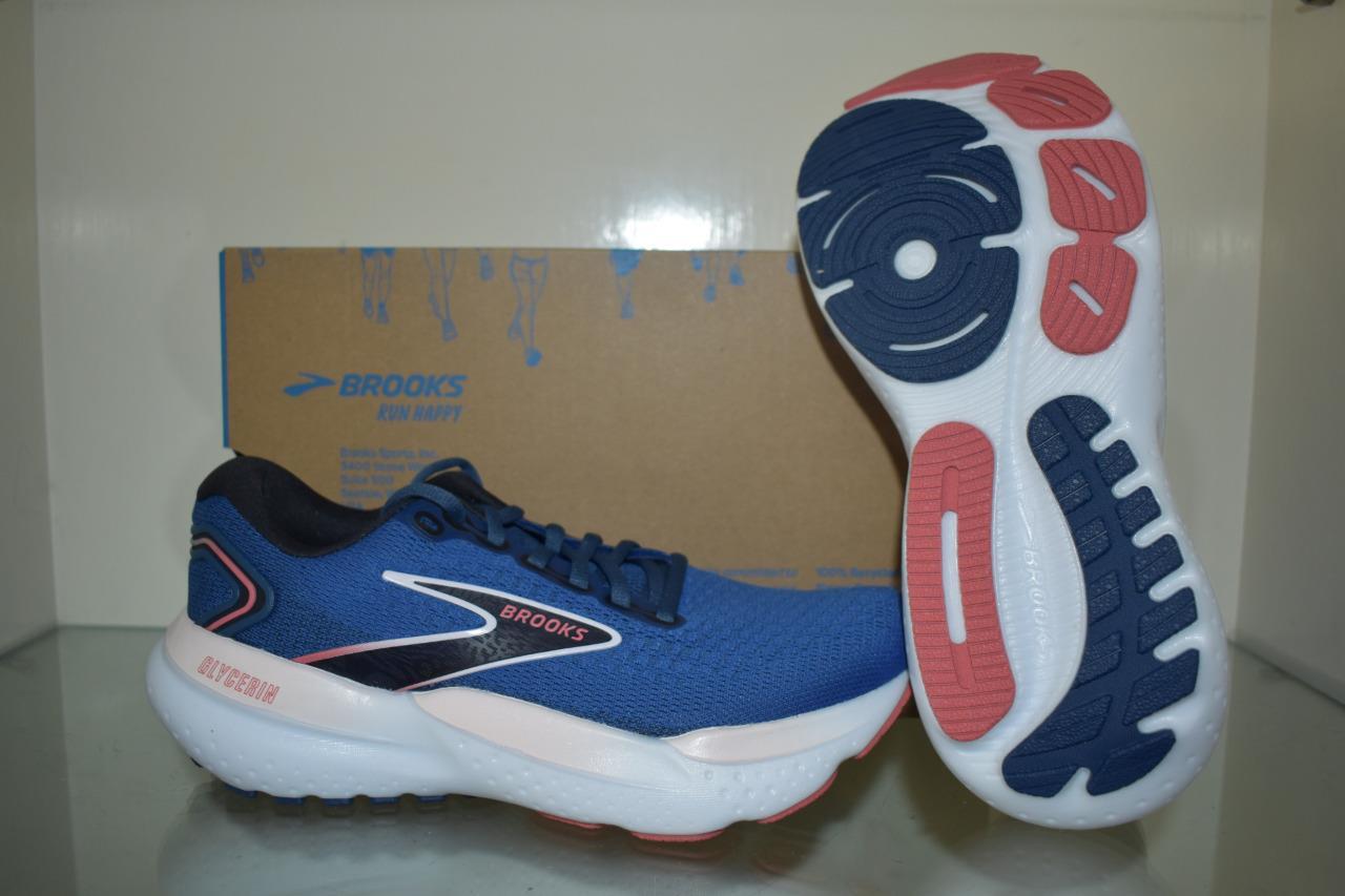 Brooks Glycerin 21 Women's Running Shoes Blue/Icy Pink/Rose 120408 1B 496 Size 6